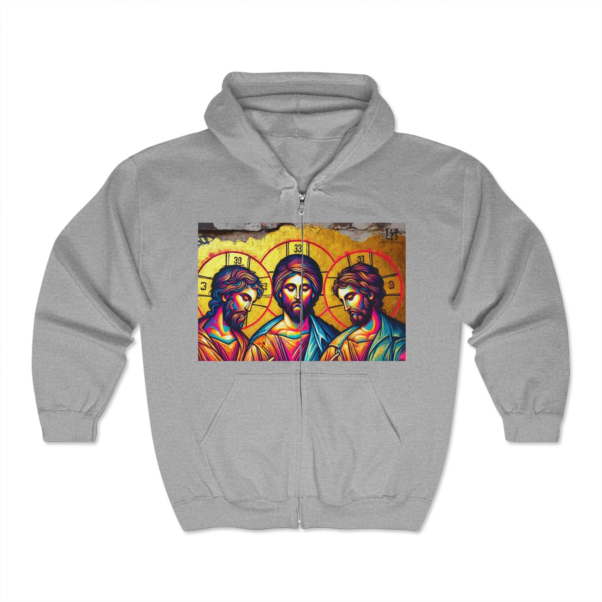 Artistic Trinity Design Unisex Heavy Blend Full Zip Hoodie