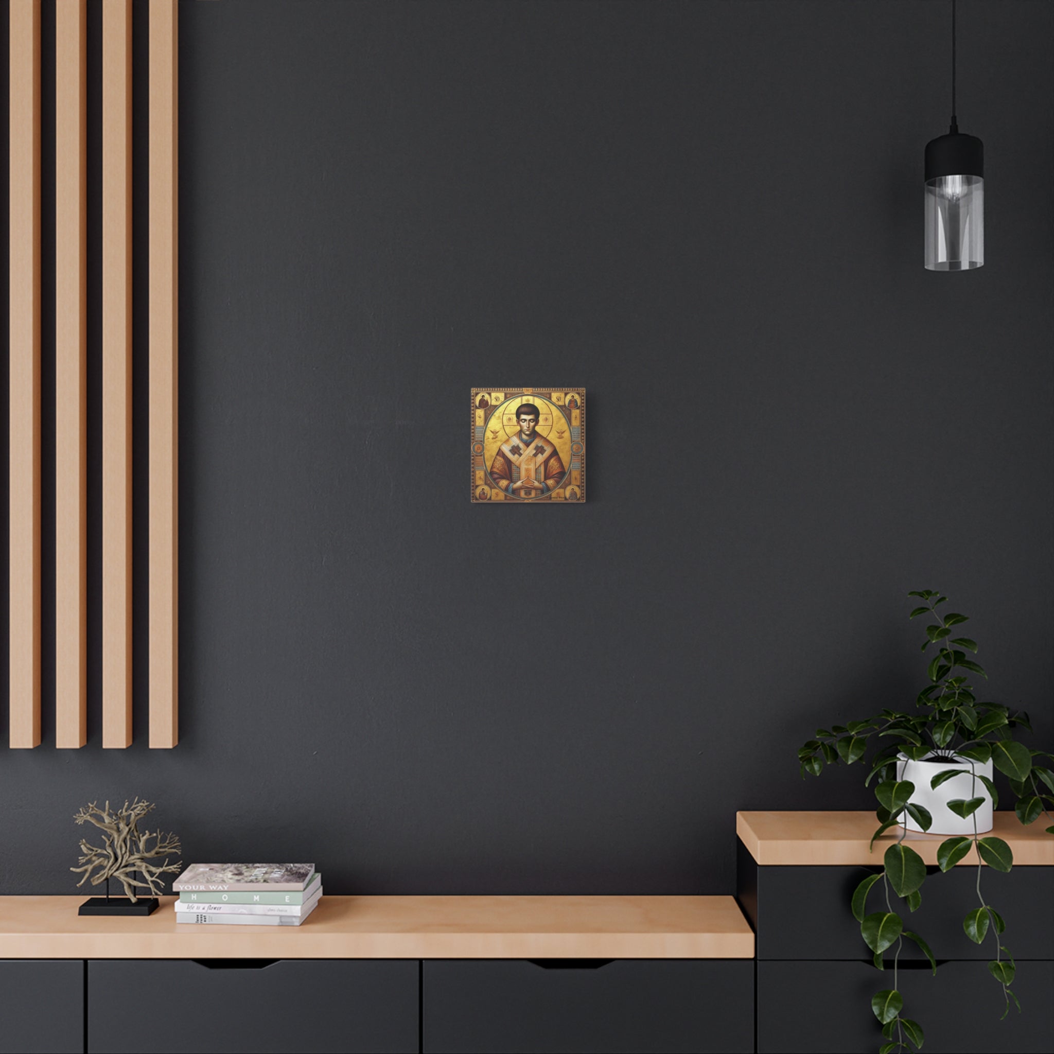 Religious Canvas Wall Art - Iconic Saint Artwork