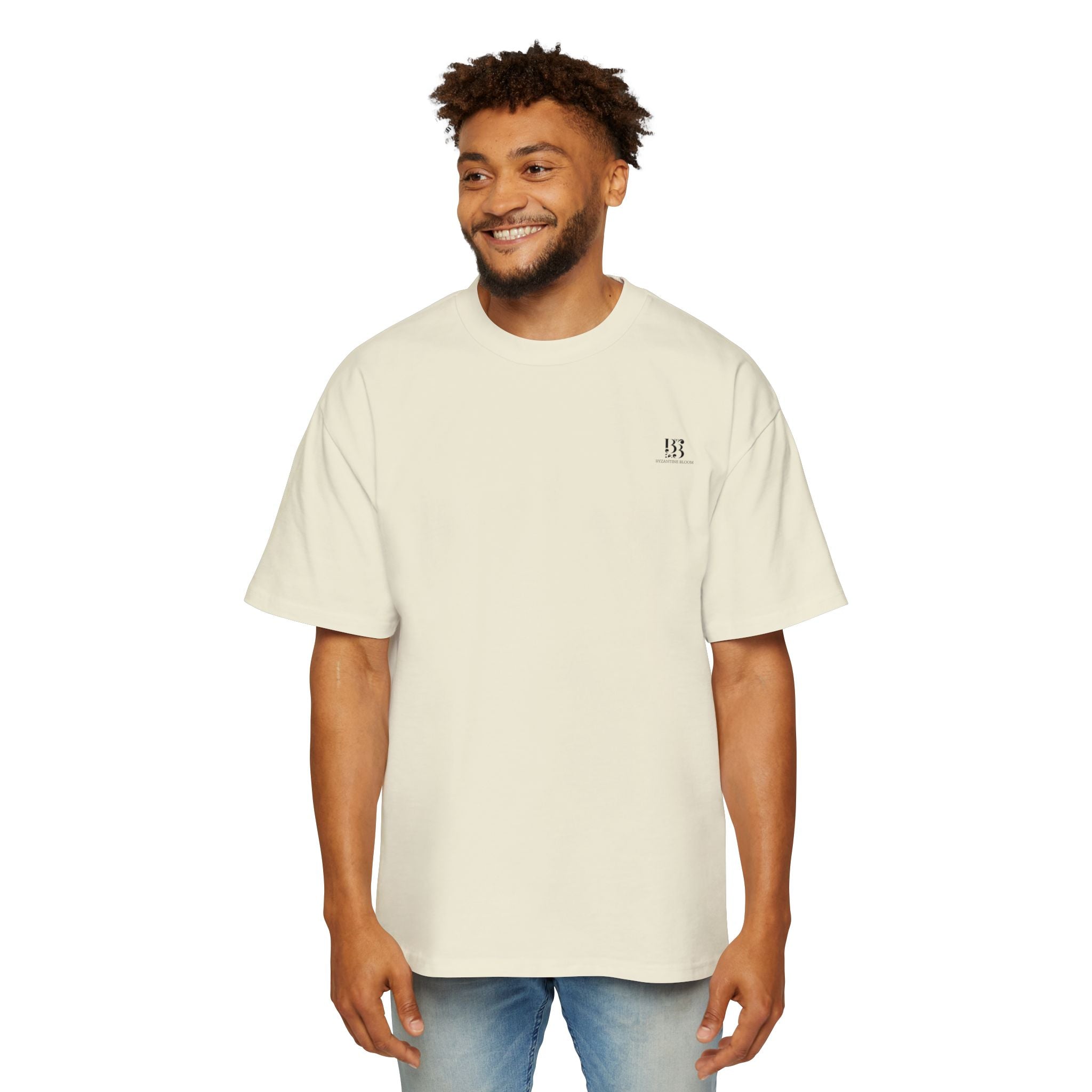 Colorful Angel Graphic Oversized Tee for Men - Spiritual Streetwear