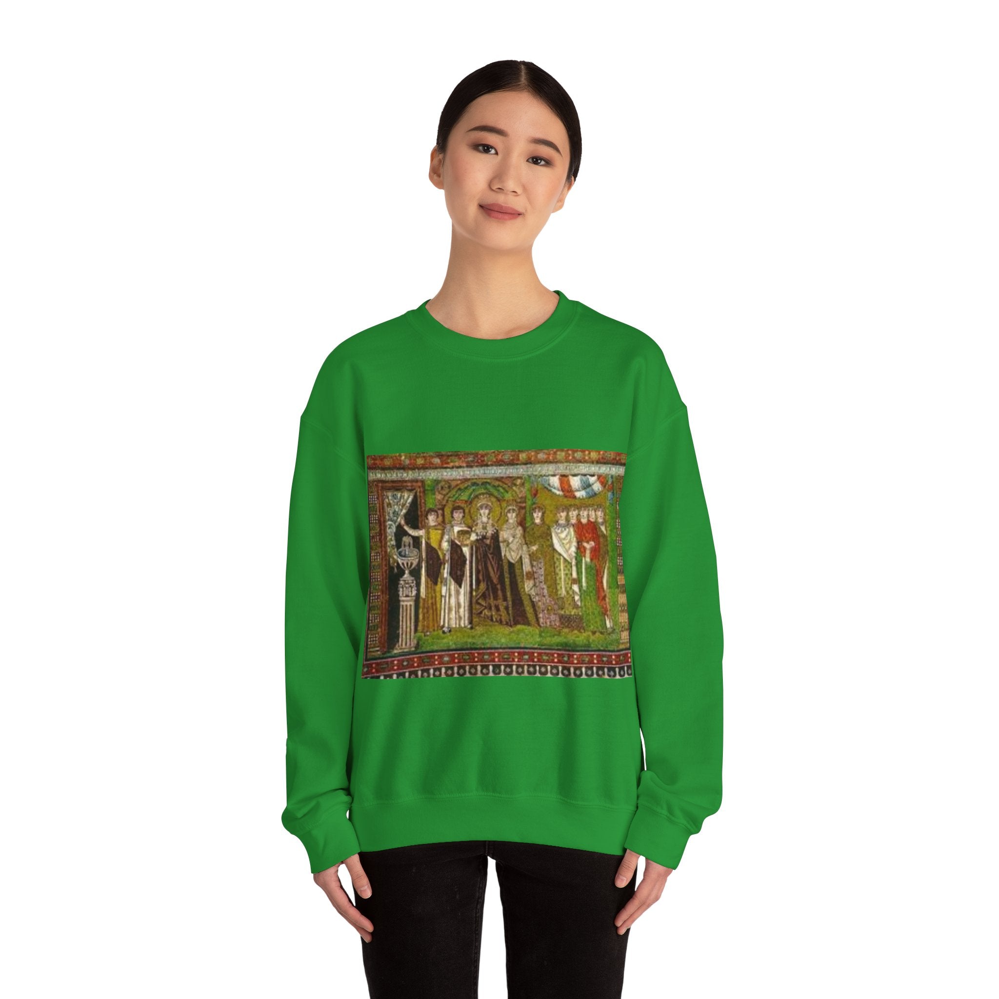 Vintage-Inspired Art Crewneck Sweatshirt for Art Lovers