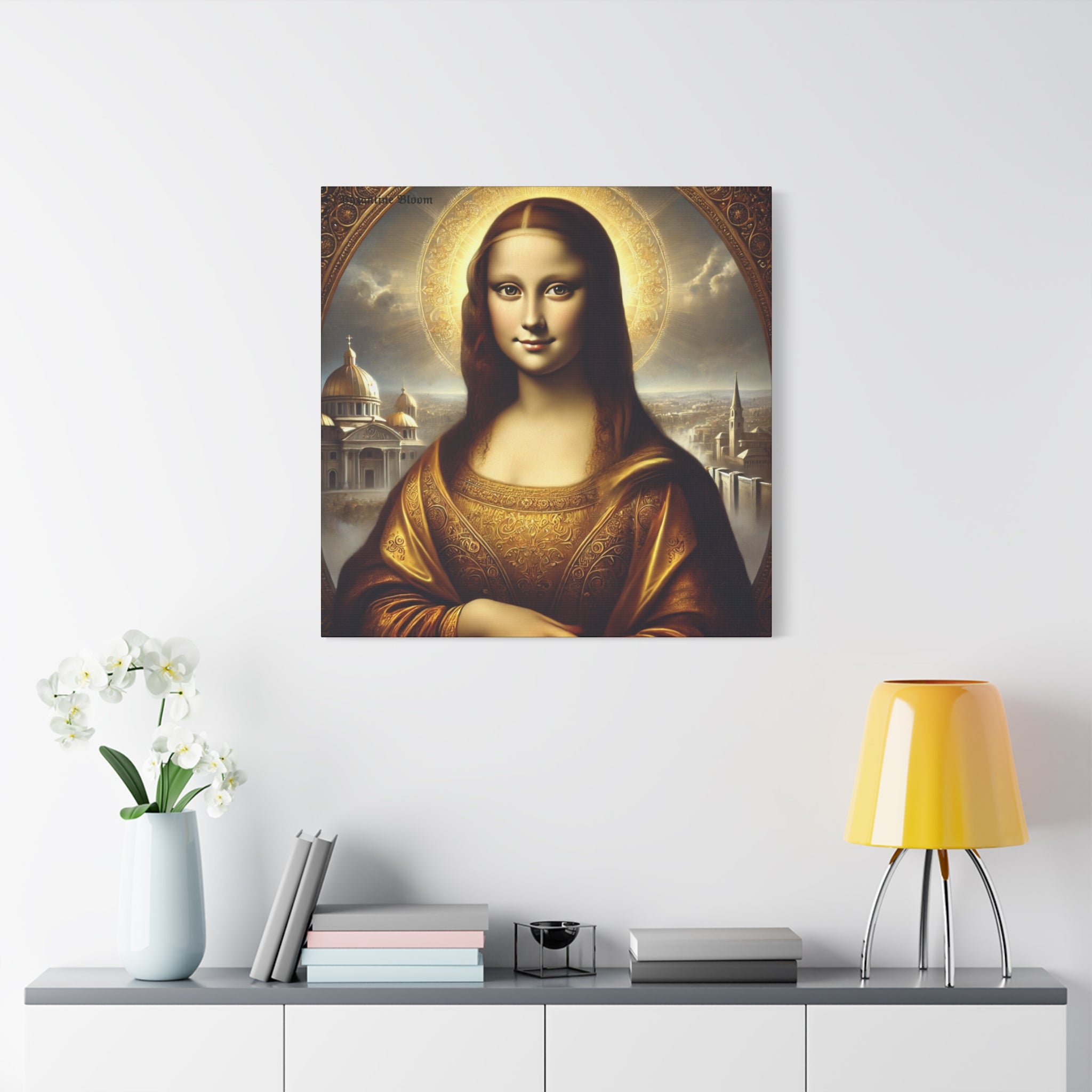 Mona Lisa Matte Canvas Wall Art – Classic Masterpiece Decor