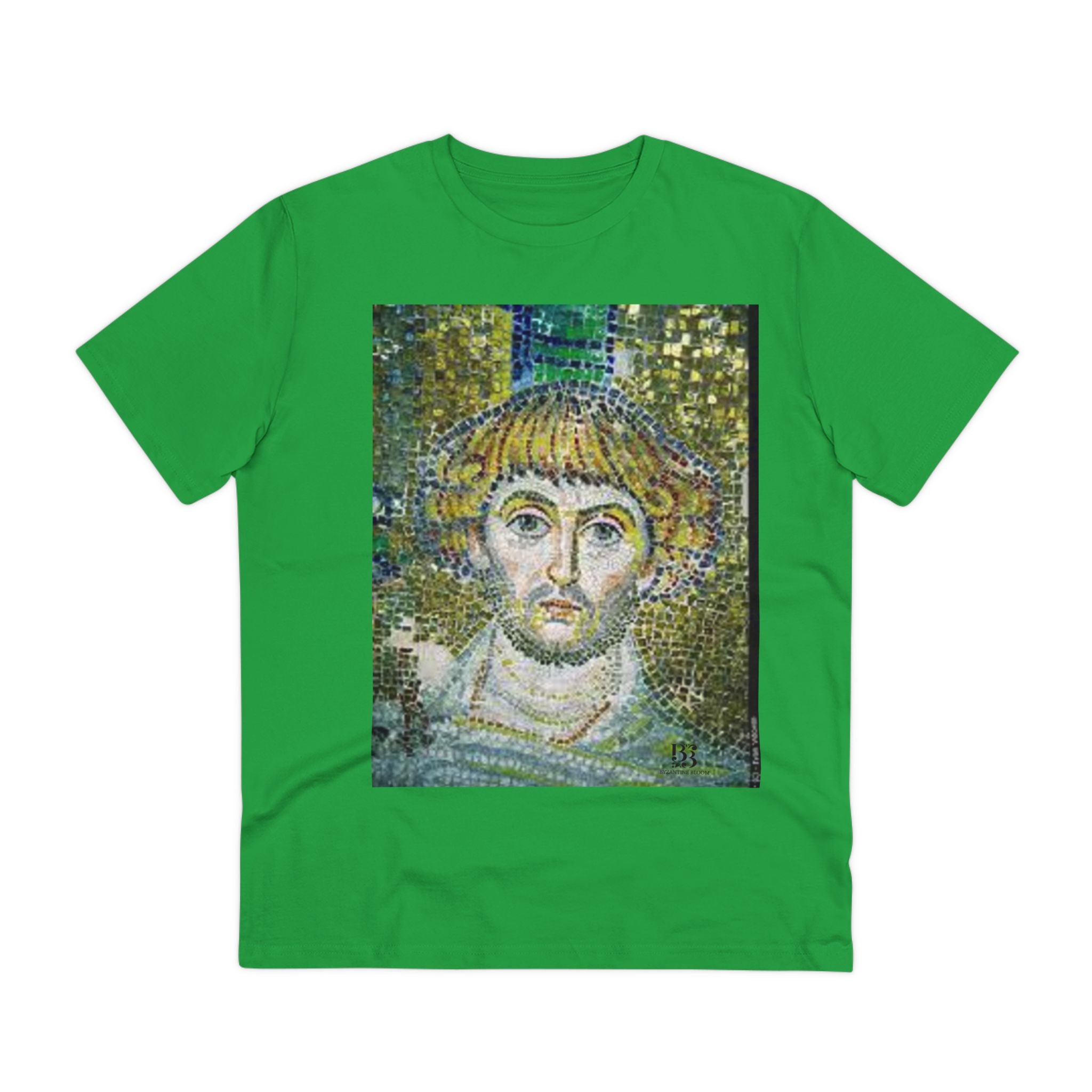 Artistic Mosaic Unisex Organic T-Shirt - Unique Vintage Design