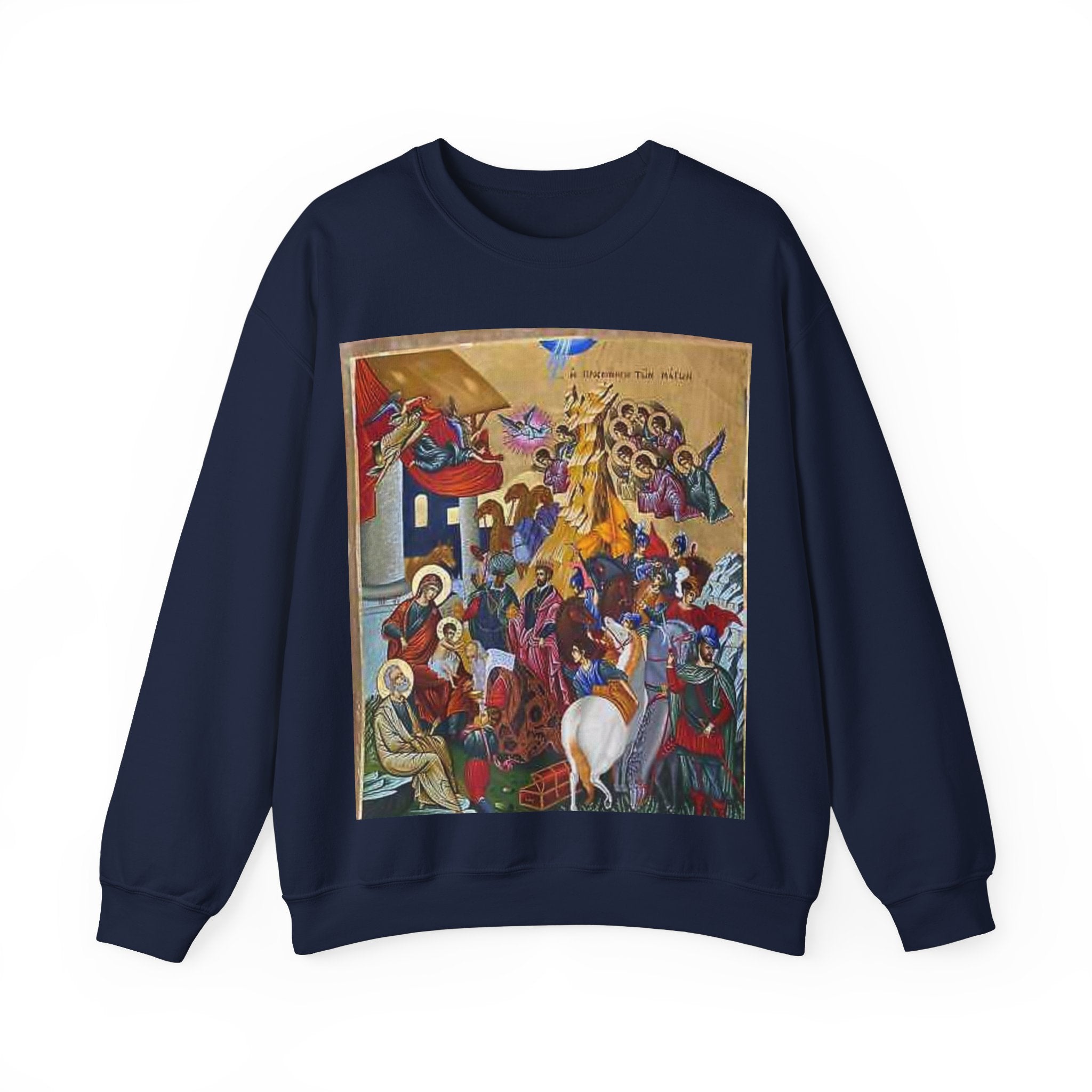 Artistic Crewneck Sweatshirt - Celebrating Heritage & Creativity