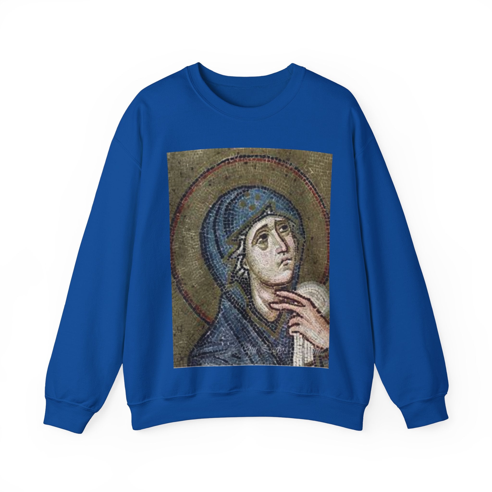 Unisex Heavy Blend™ Crewneck Sweatshirt - Religious Art Inspired Design