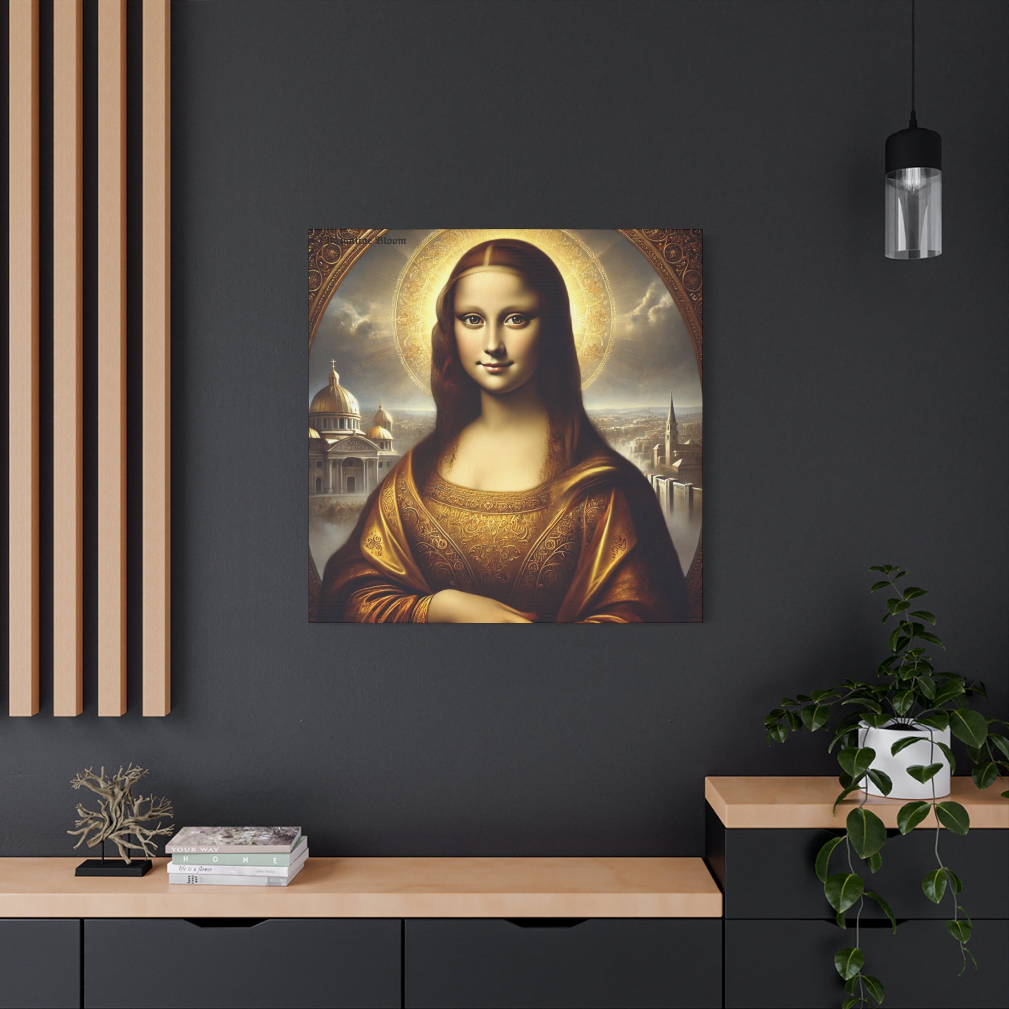 Mona Lisa Matte Canvas Wall Art – Classic Masterpiece Decor