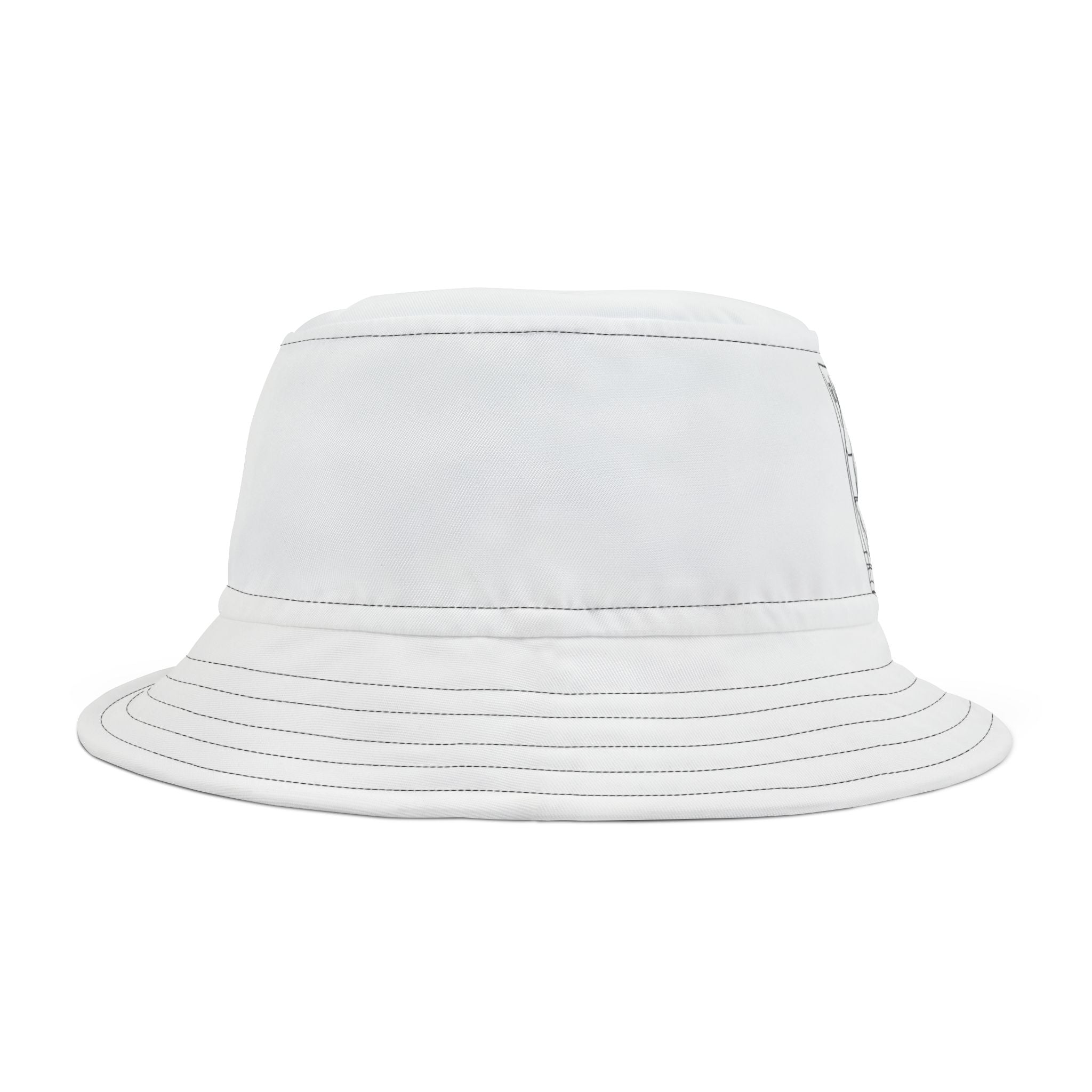 Stylish Jesus Graphic Bucket Hat for Summer Outings