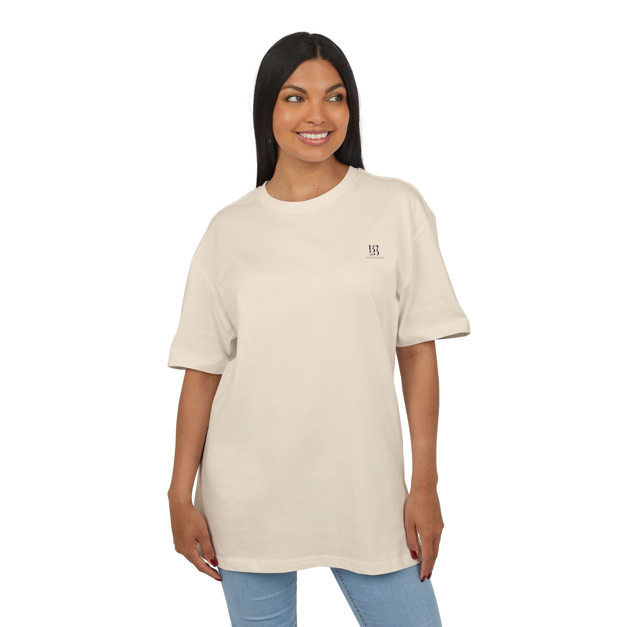 Angelic Oversize Tee, Spiritual Cotton T-Shirt