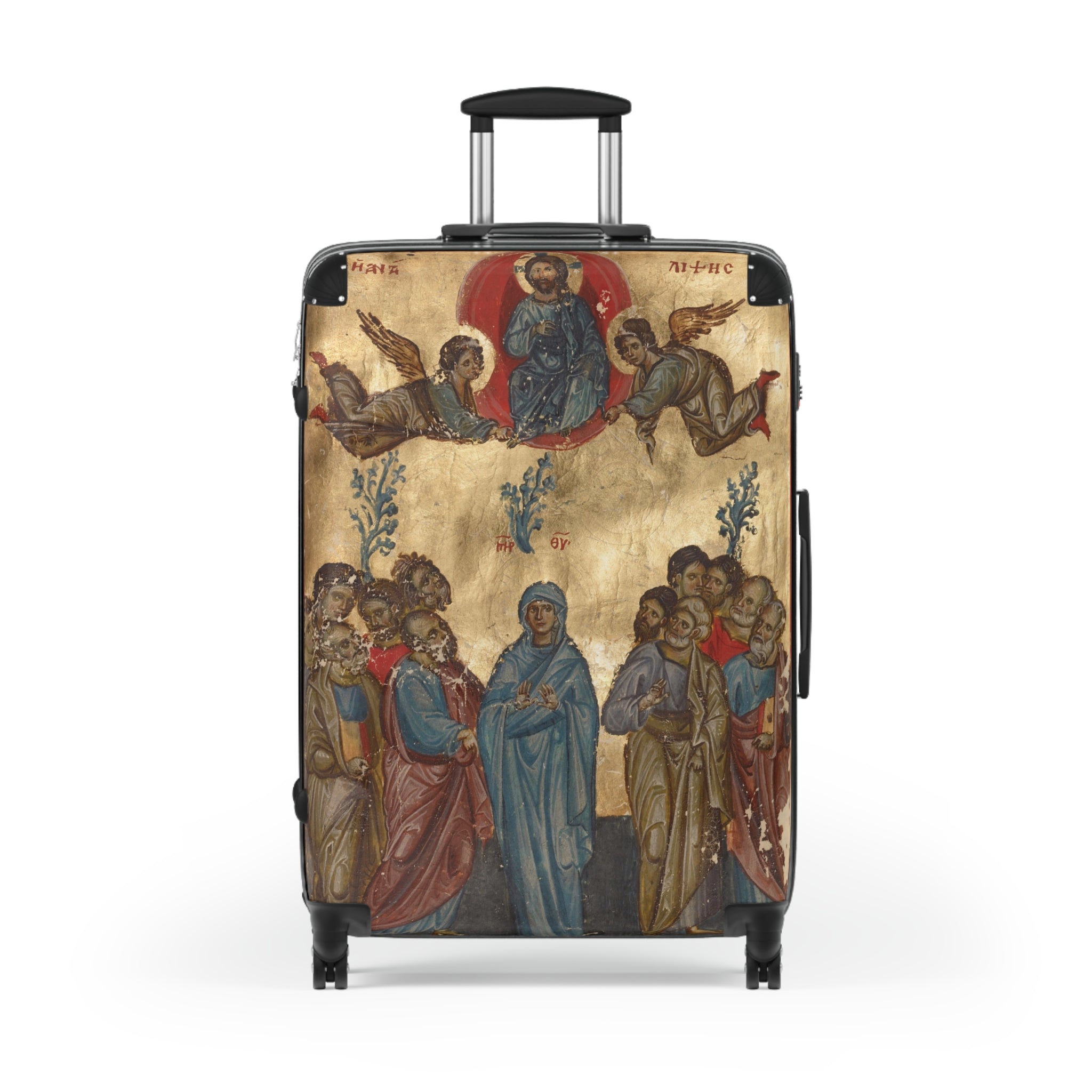 Artistic Suitcase with Divine Design for Travel Enthusiasts