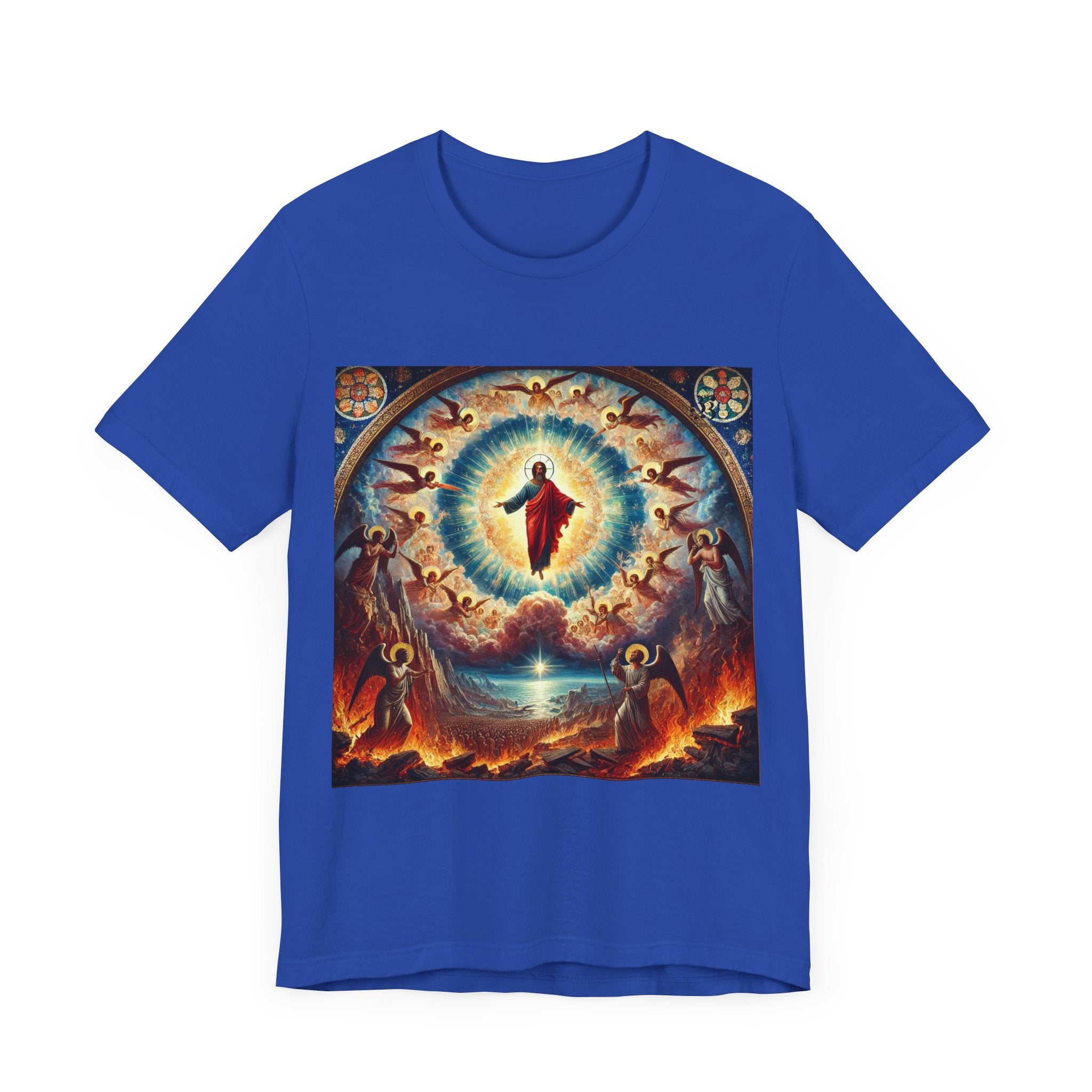 Heavenly Visions Unisex Jersey Short Sleeve Tee - Spiritual Artwork Design