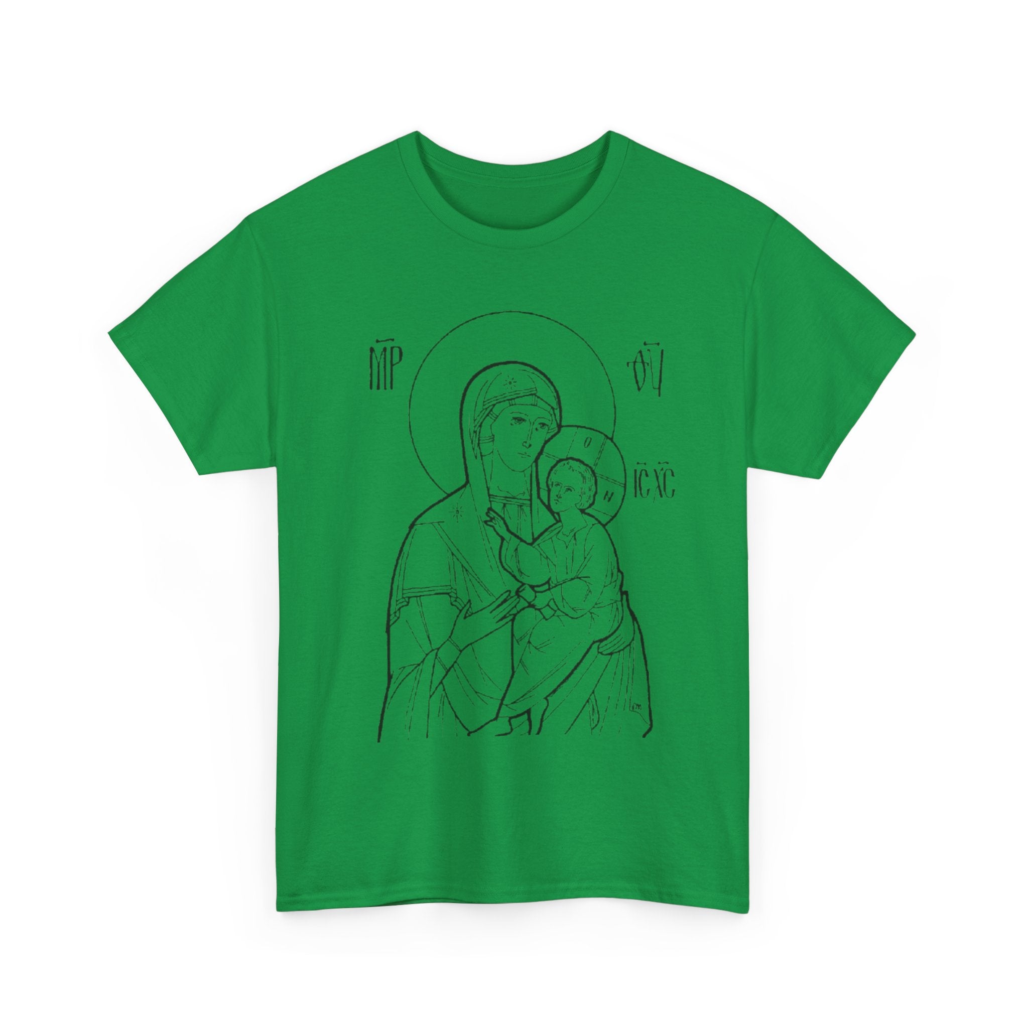 Outline - Blessed Mother & Child Design