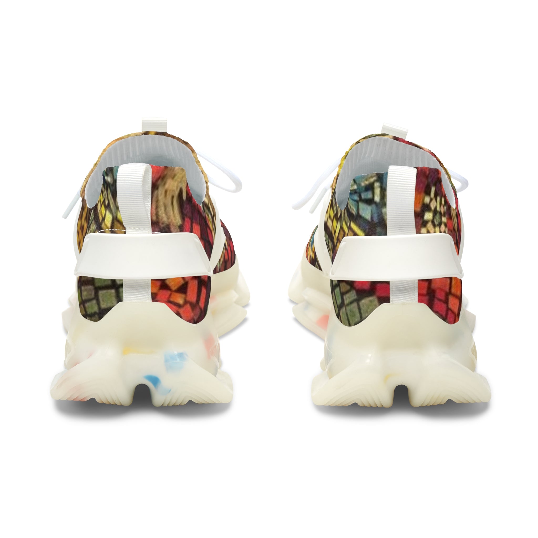 Colorful Women's Mesh Sneakers - Stylish Athletic Footwear for Active Days