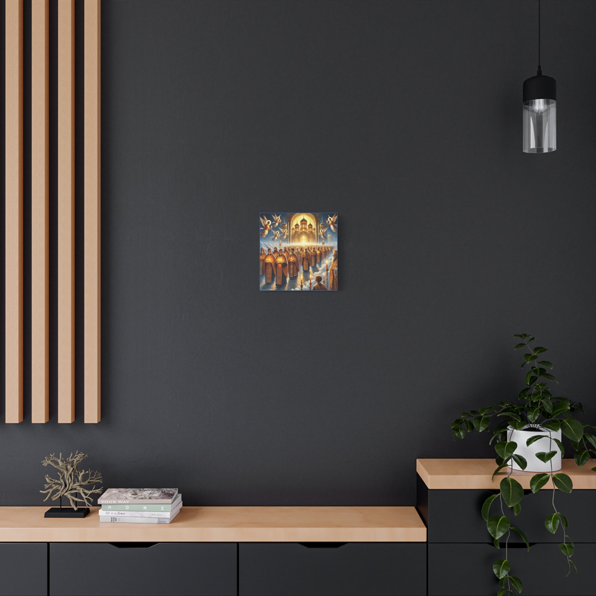 Spiritual Art Canvas Print - Orthodox Ceremony Scene