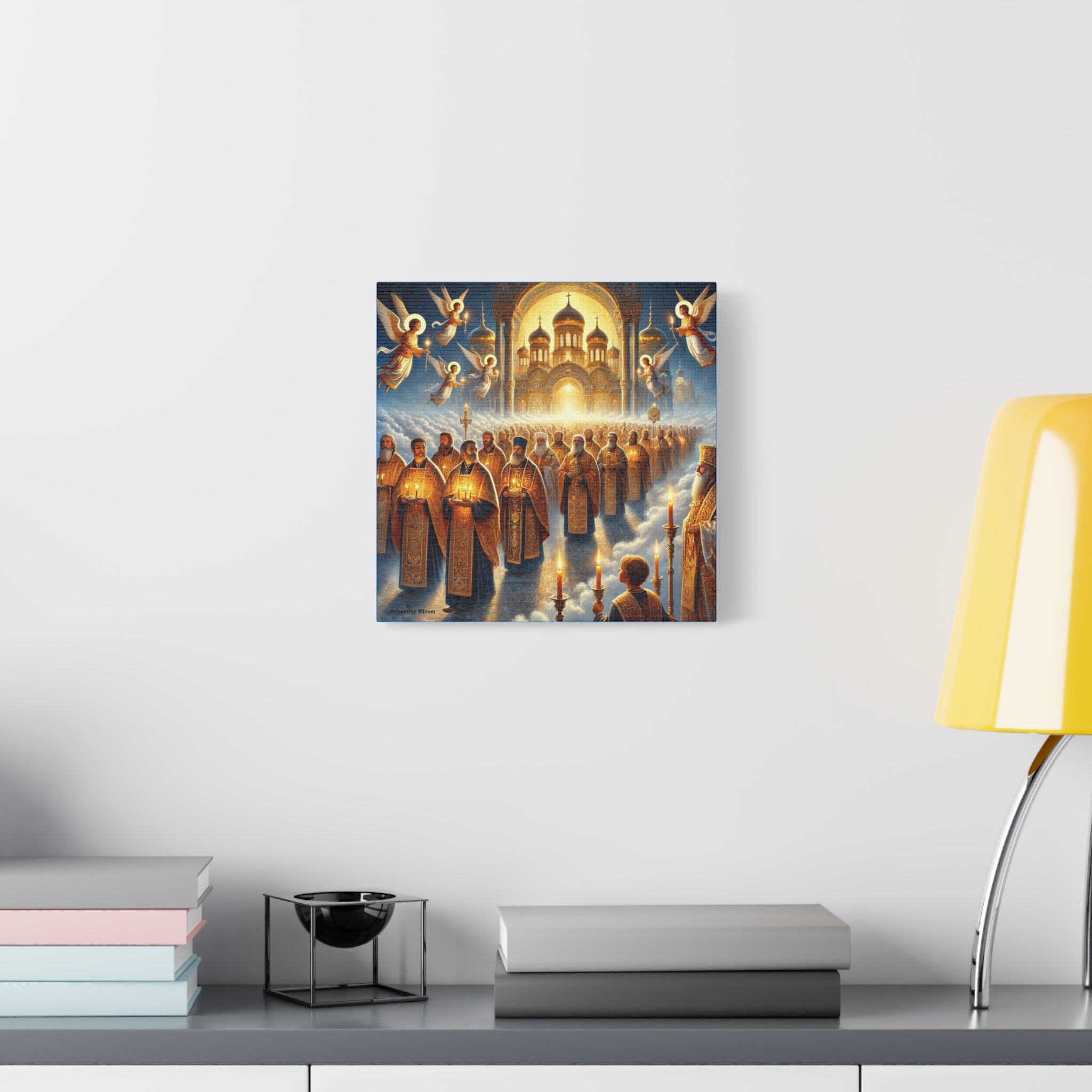 Spiritual Art Canvas Print - Orthodox Ceremony Scene