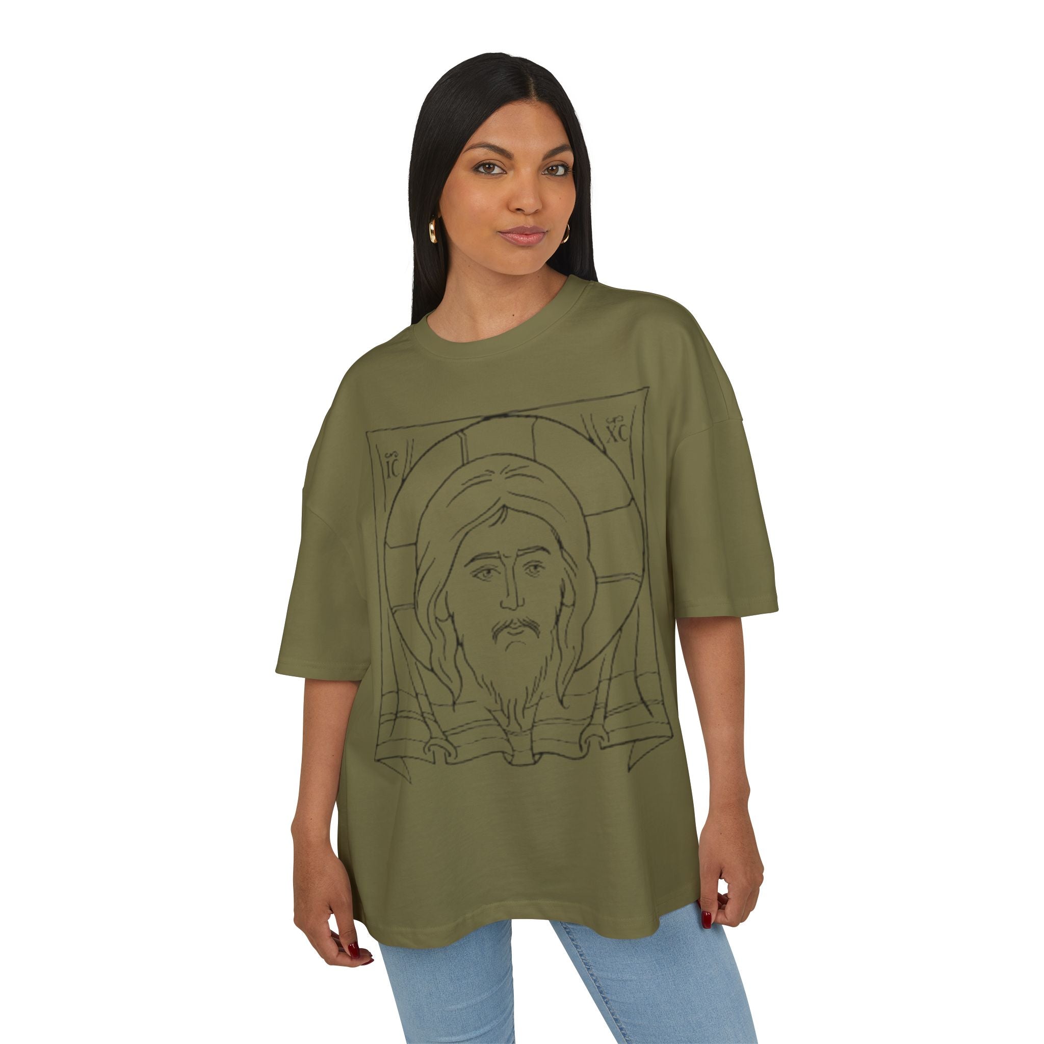 Outline- Unisex Ultra Heavy Cotton Box Tee