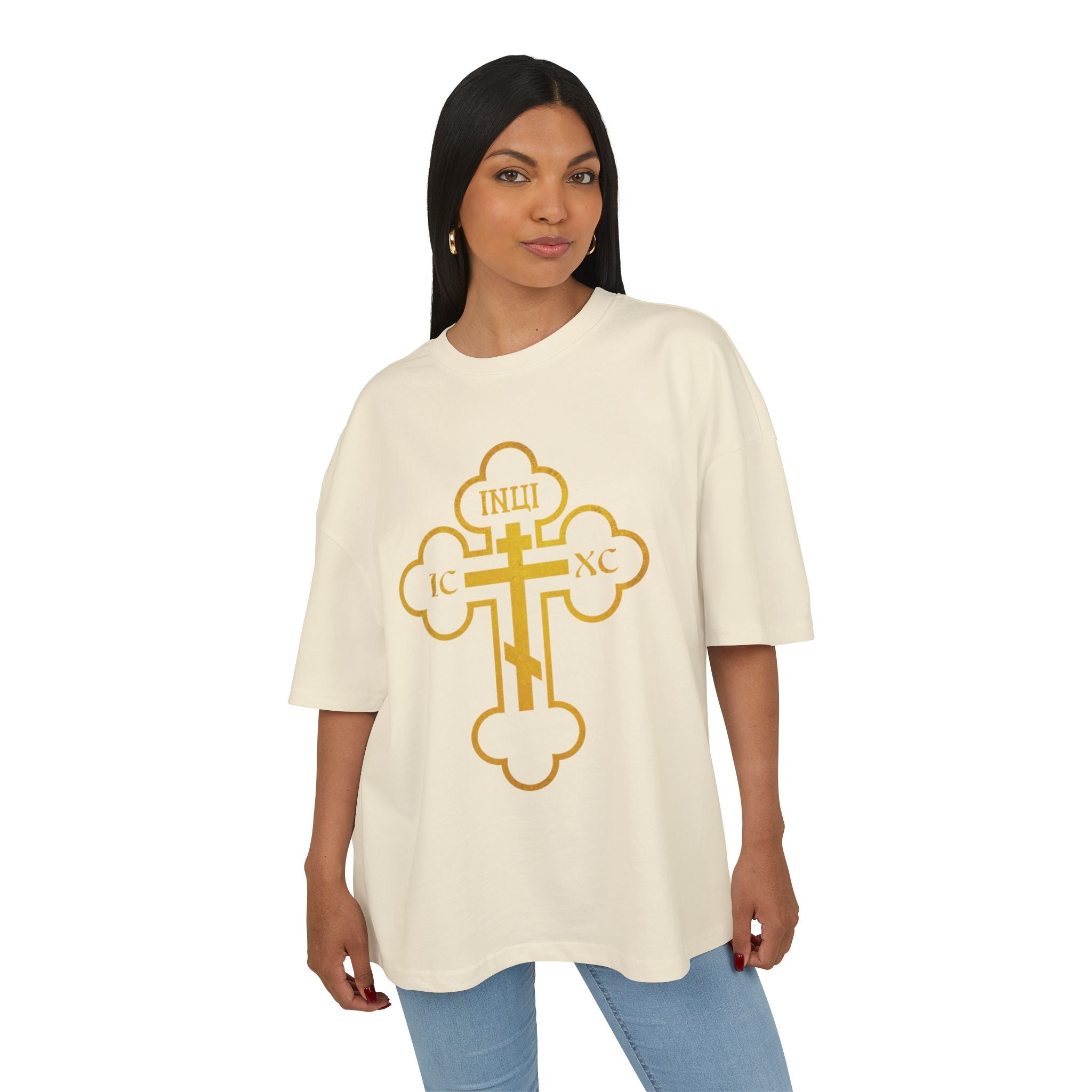 Black Ascension - Unisex Heavy Cotton Cross Tee