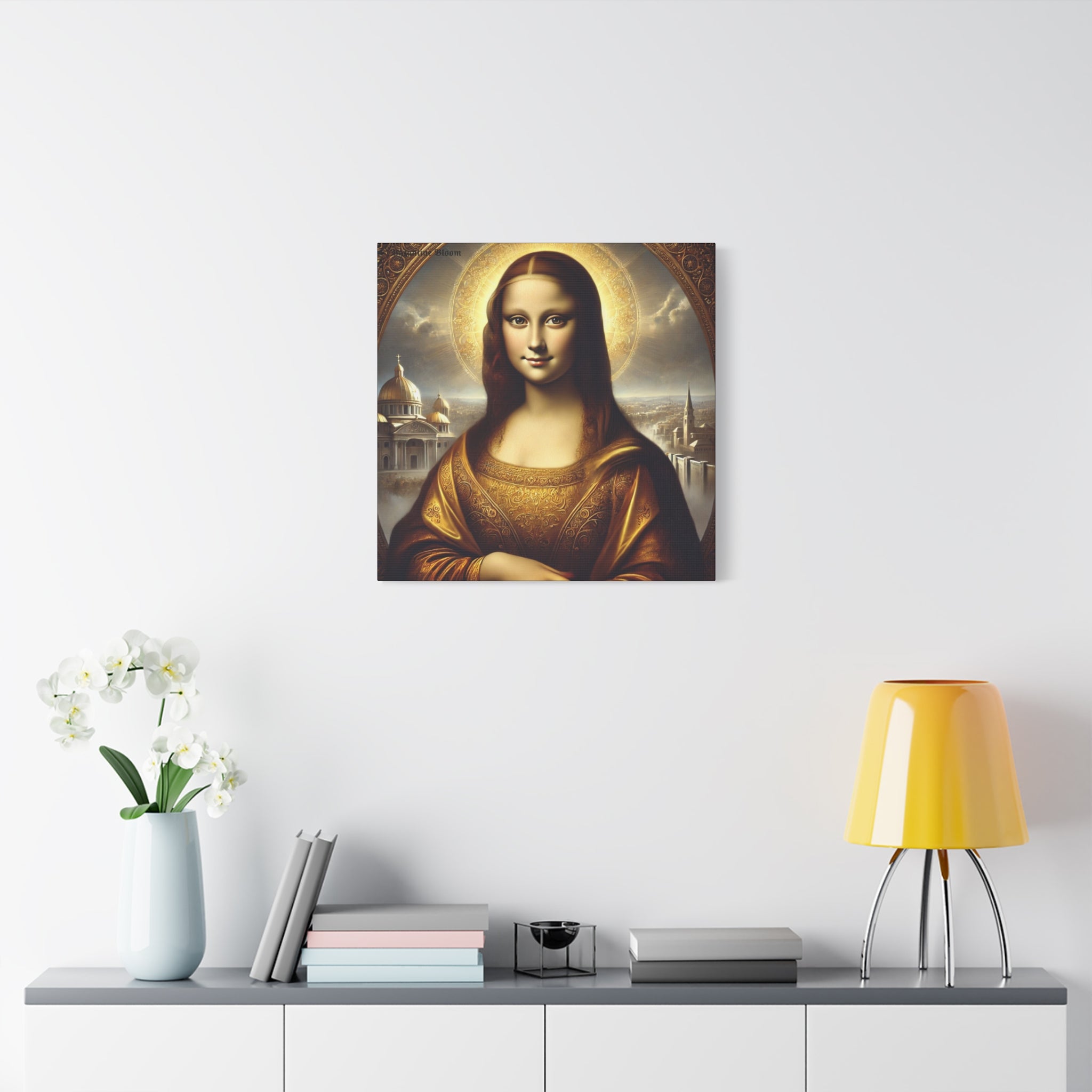 Mona Lisa Matte Canvas Wall Art – Classic Masterpiece Decor