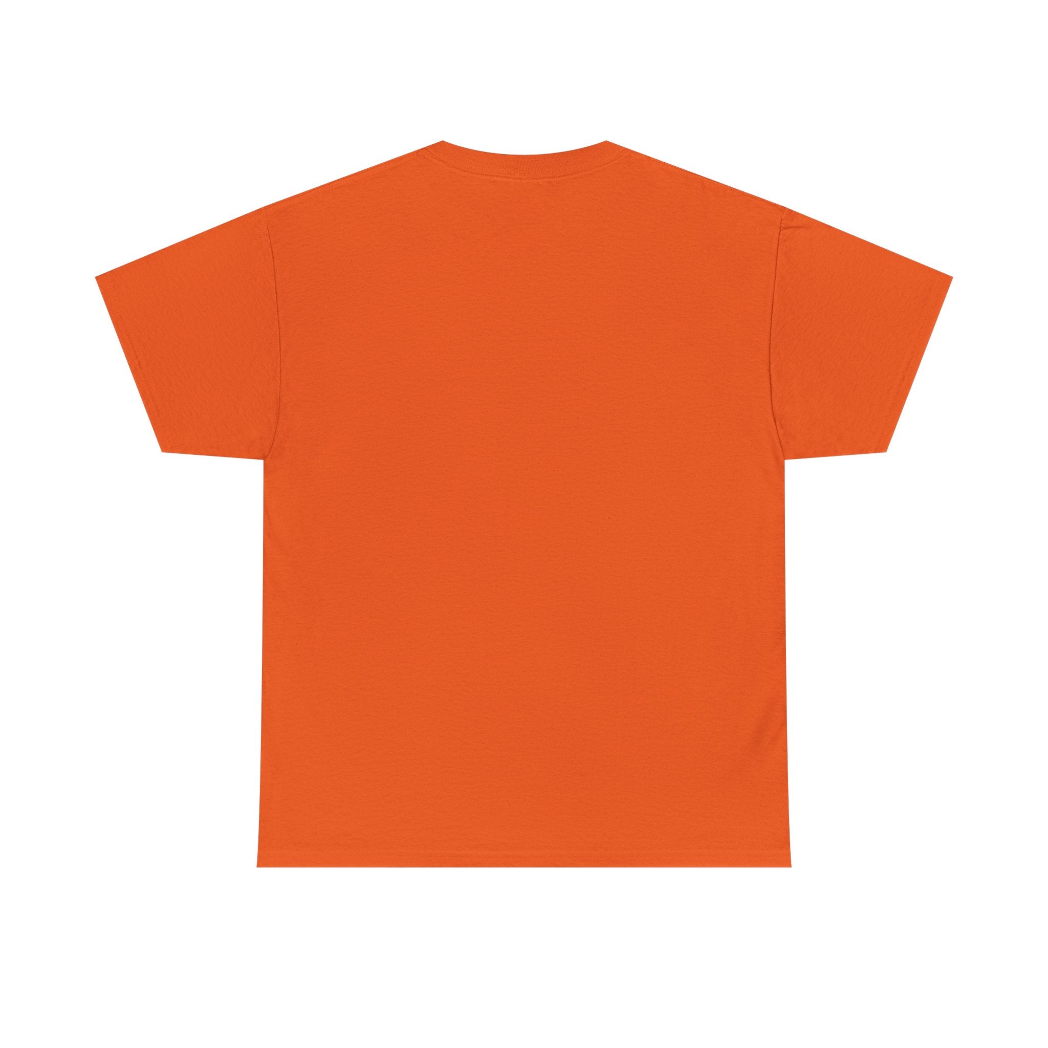 Spirituality Art Unisex Heavy Cotton Tee - Vibrant Orange