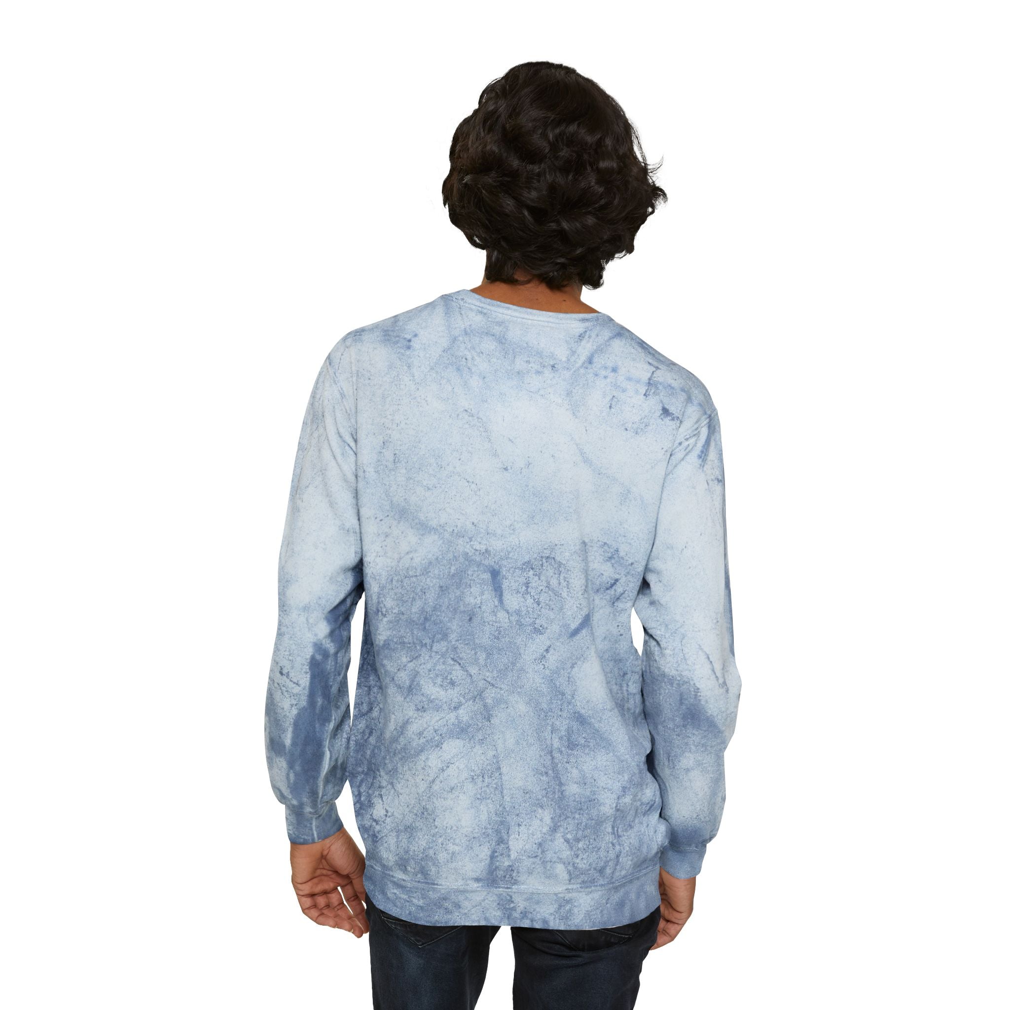 Colorful Saintly Vibes Unisex Crewneck Sweatshirt | Spiritual Art Design