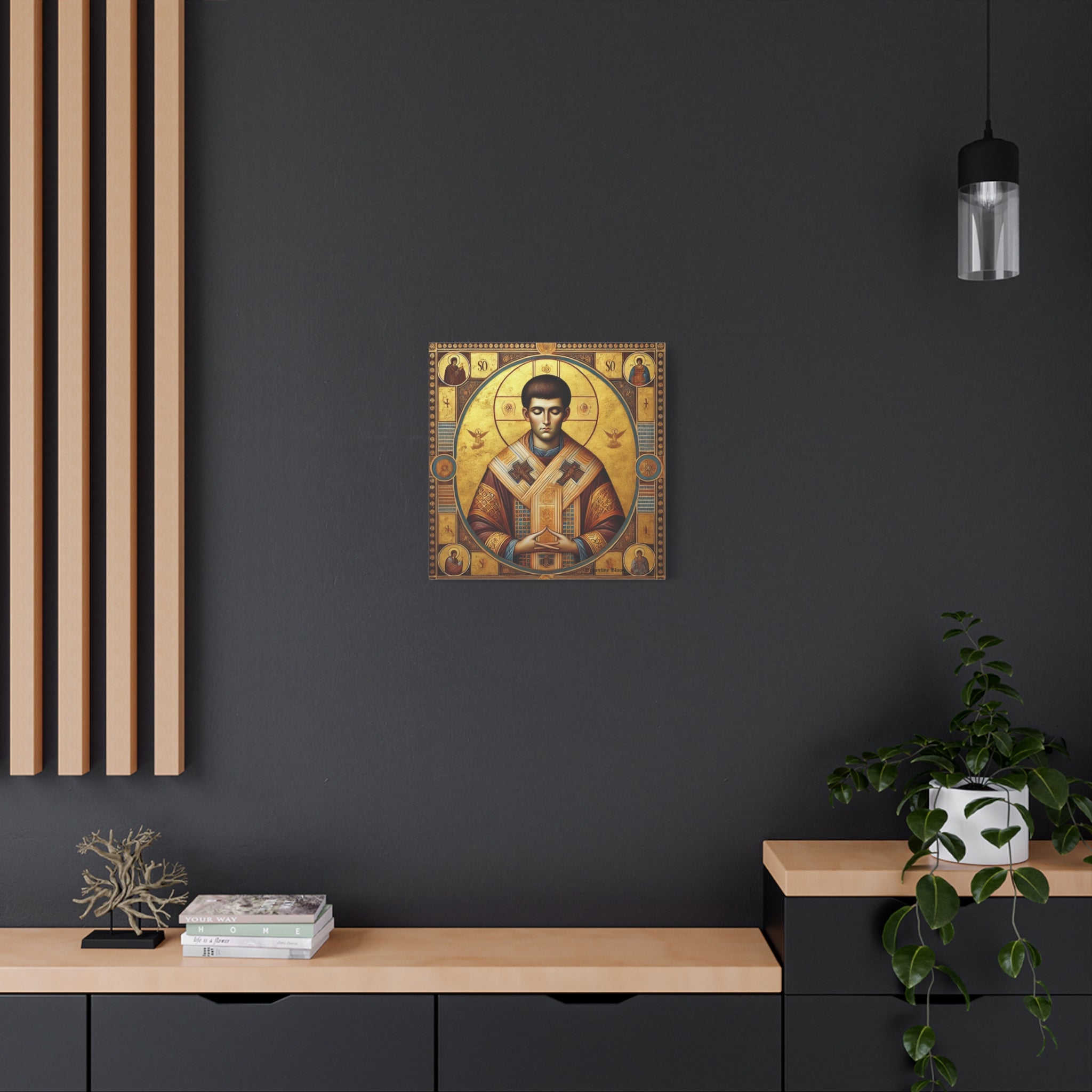 Religious Canvas Wall Art - Iconic Saint Artwork