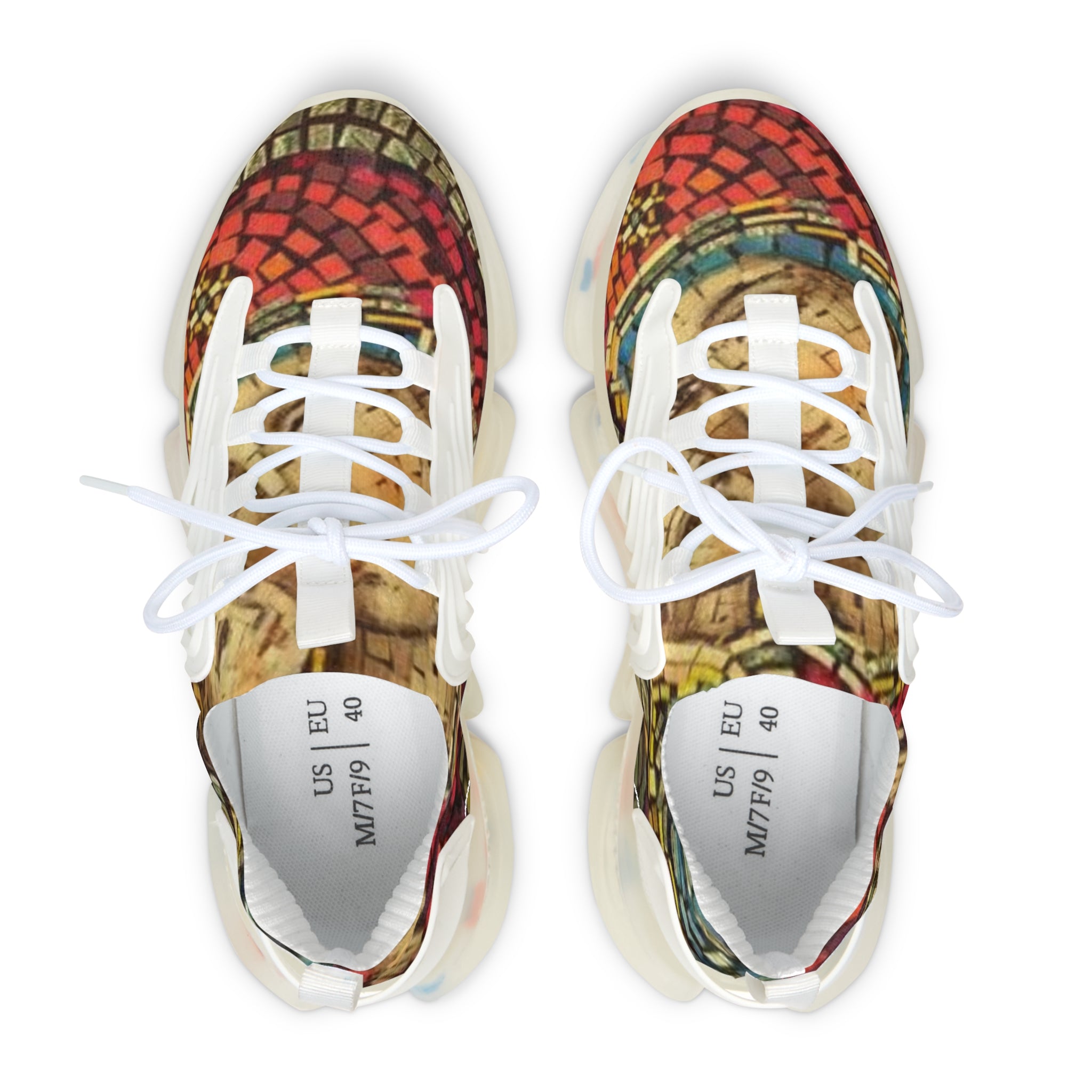 Colorful Women's Mesh Sneakers - Stylish Athletic Footwear for Active Days