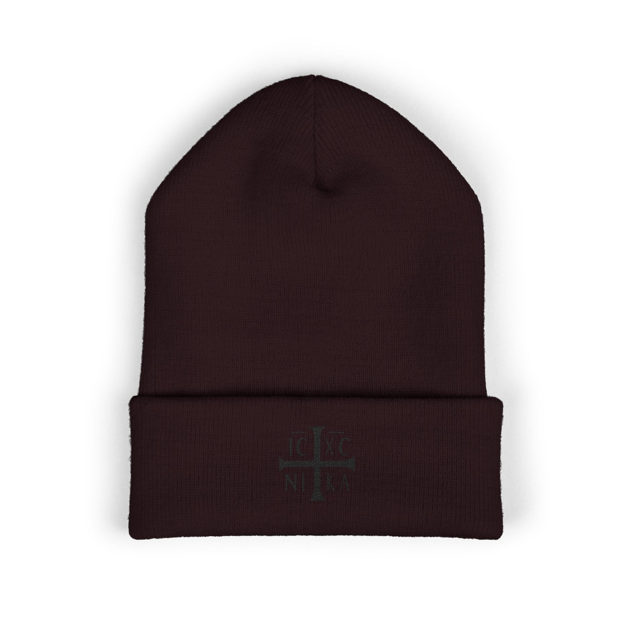 Embroidered IC XC NIKA Beanie