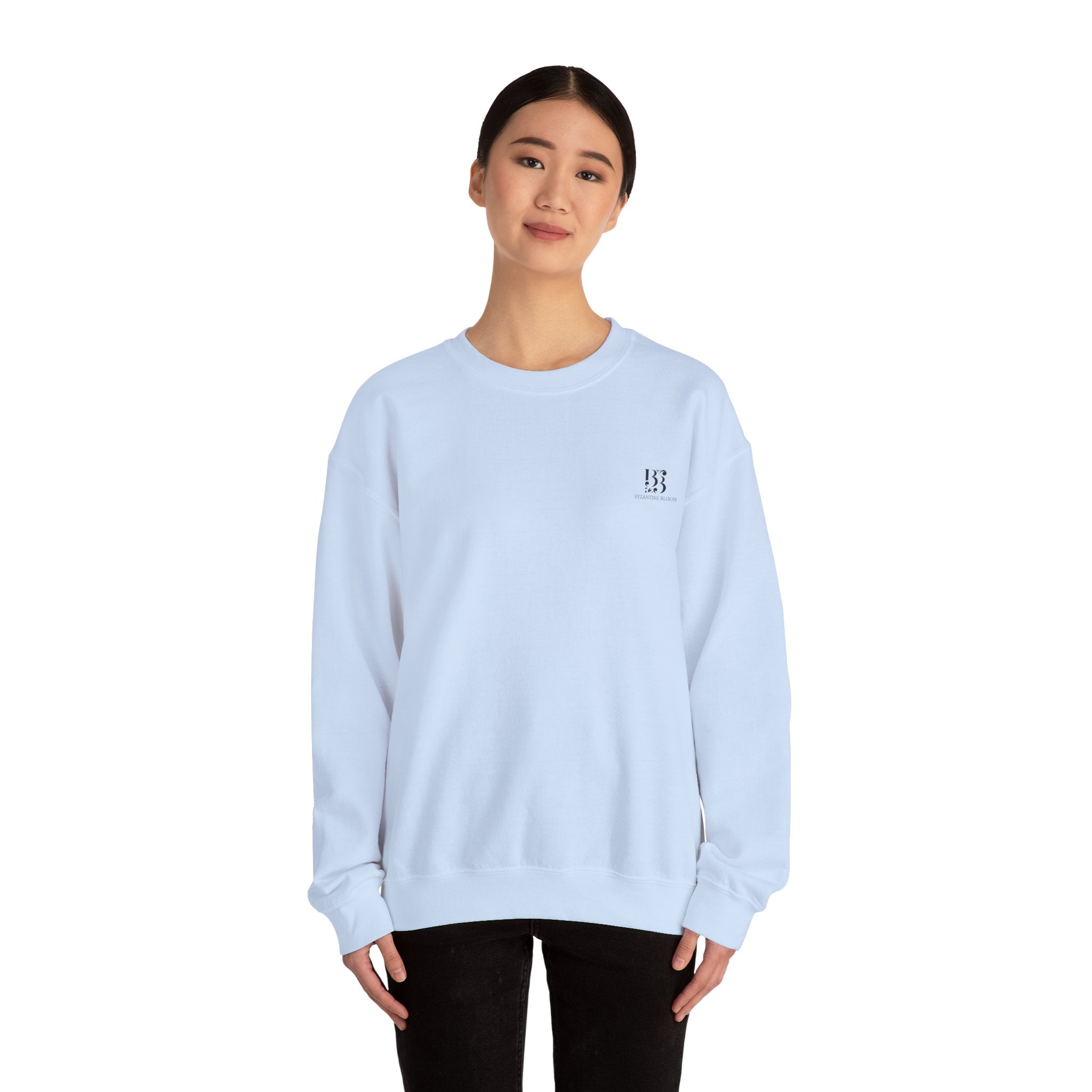 Colorful Angel Graphic Unisex Crewneck Sweatshirt - Comfort Meets Spirituality