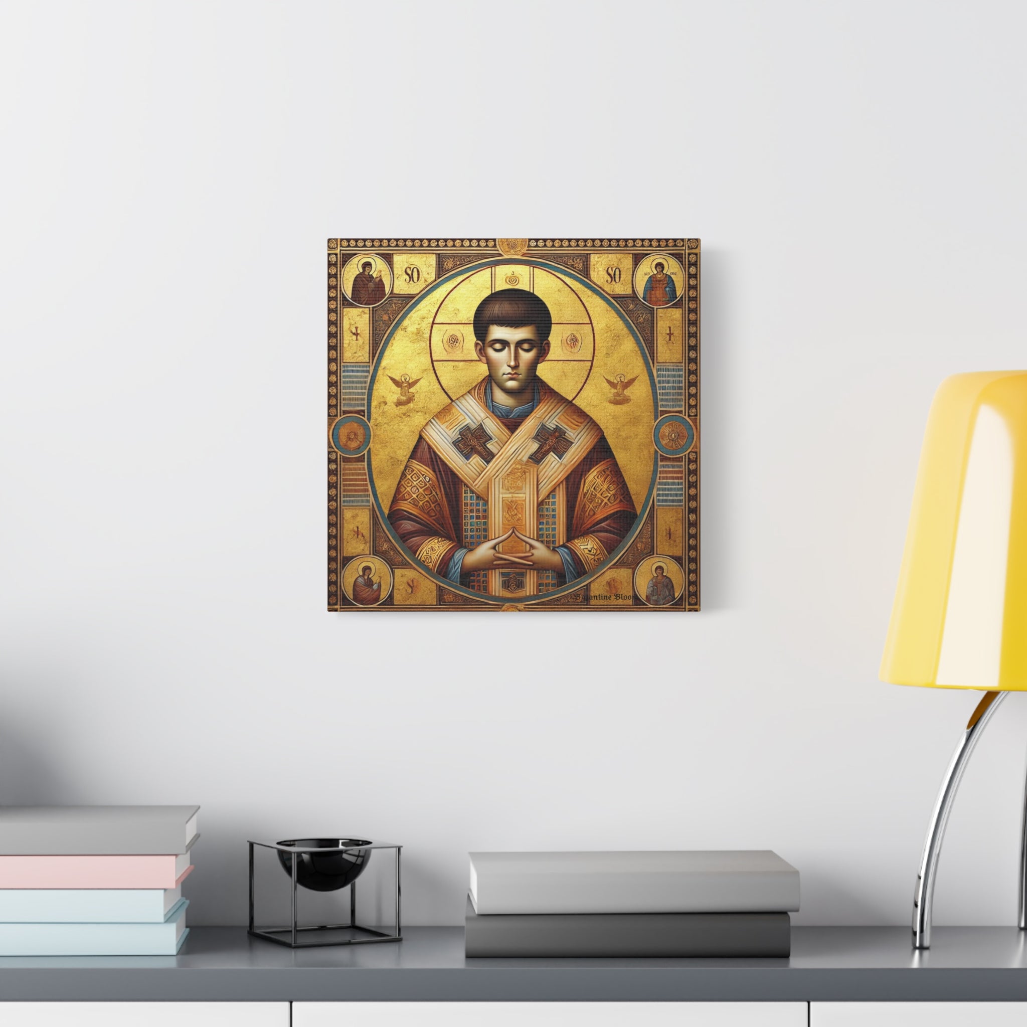 Religious Canvas Wall Art - Iconic Saint Artwork