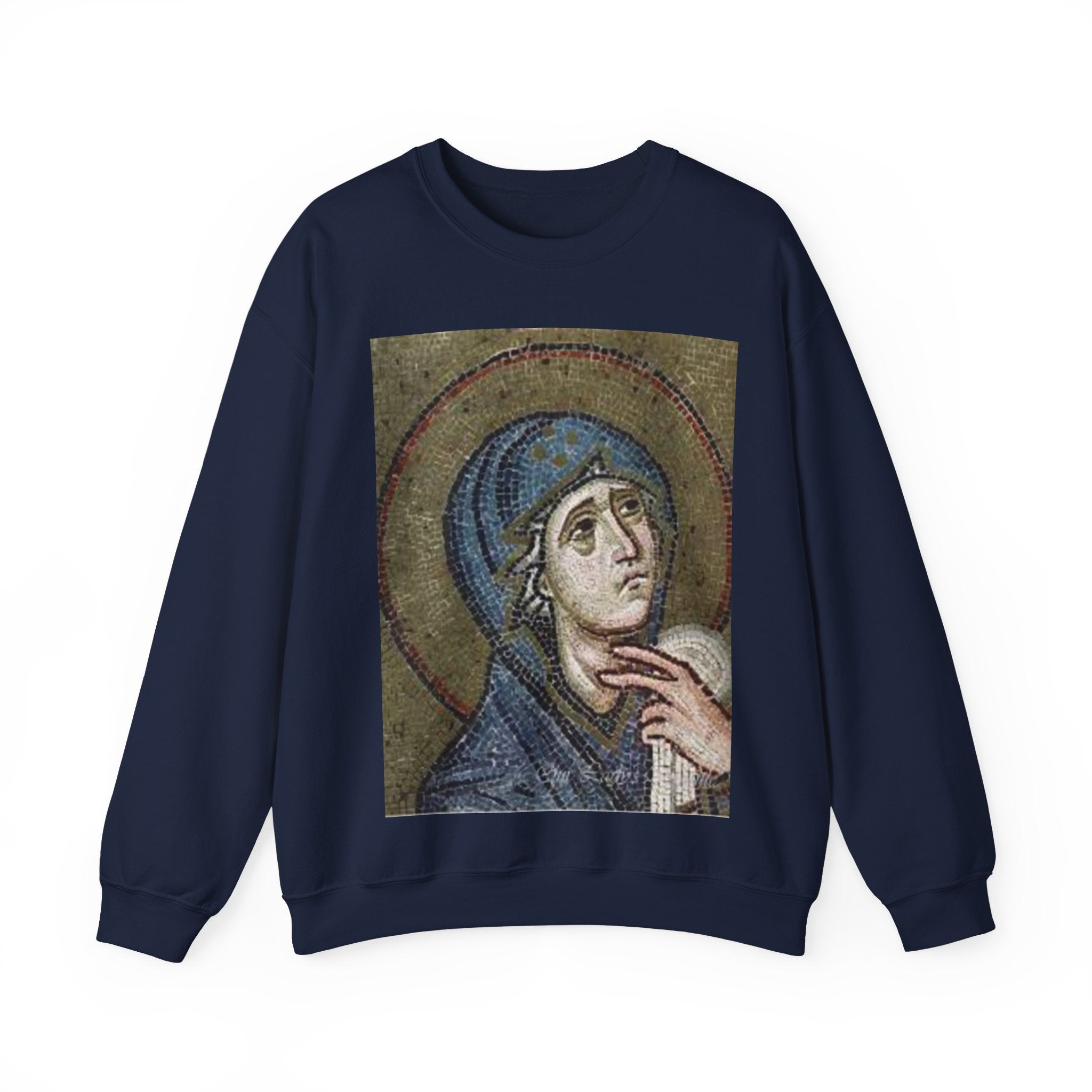 Unisex Heavy Blend™ Crewneck Sweatshirt - Religious Art Inspired Design