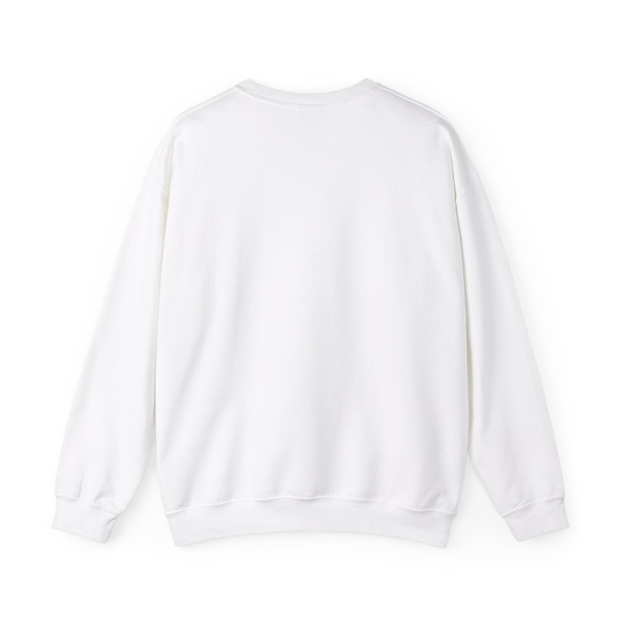 Unisex Heavy Blend™ Crewneck Sweatshirt - Colorful Mosaic Virgin Mary Design