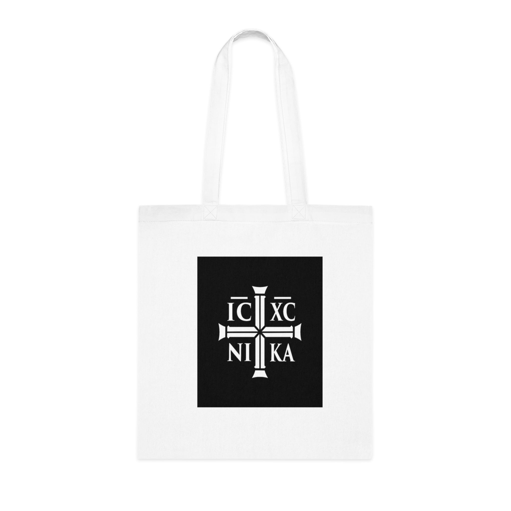 Faith-Inspired Cotton Tote Bag with Cross Designs - Perfect for Everyday Use and Religious Occasions
