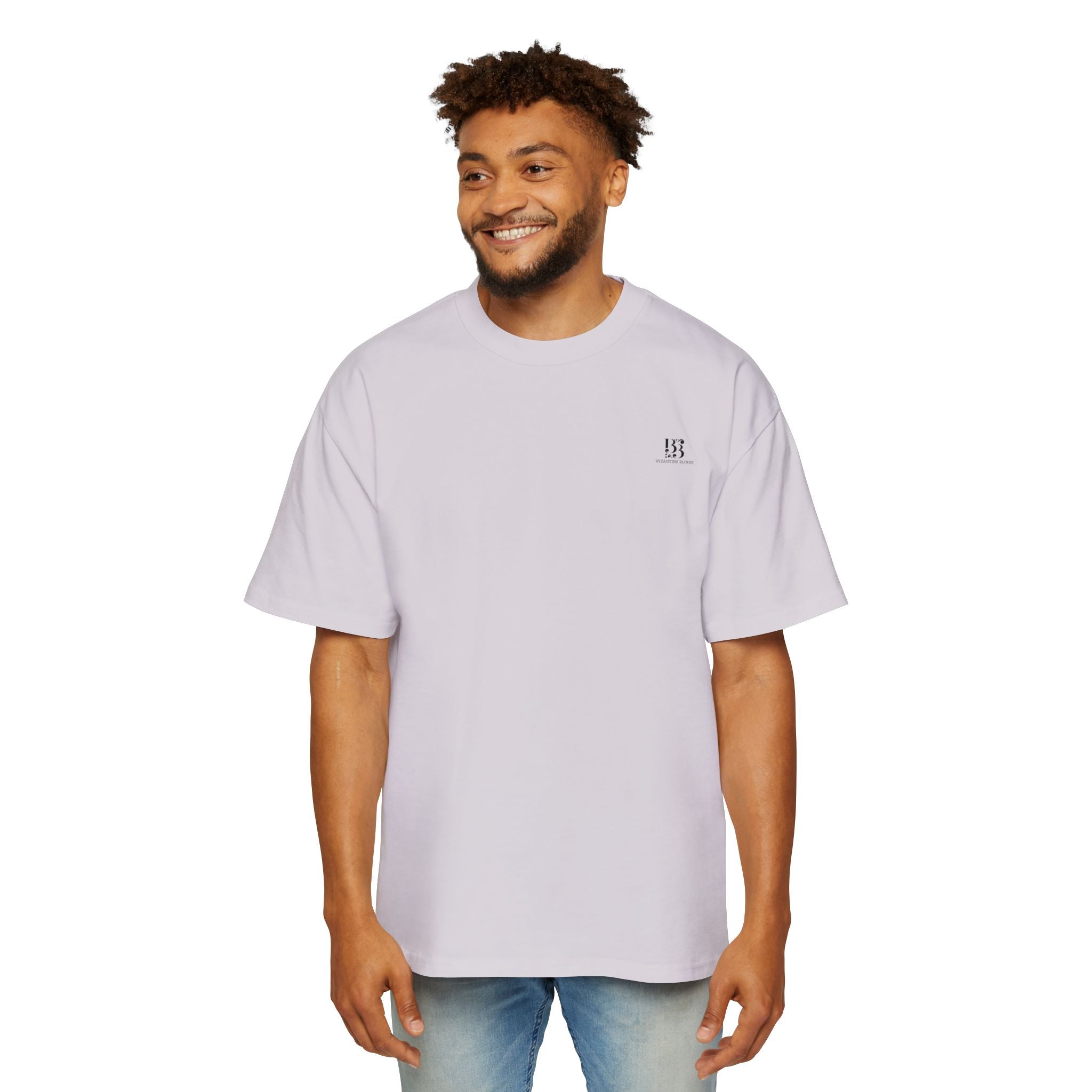 Colorful Angel Graphic Oversized Tee for Men - Spiritual Streetwear