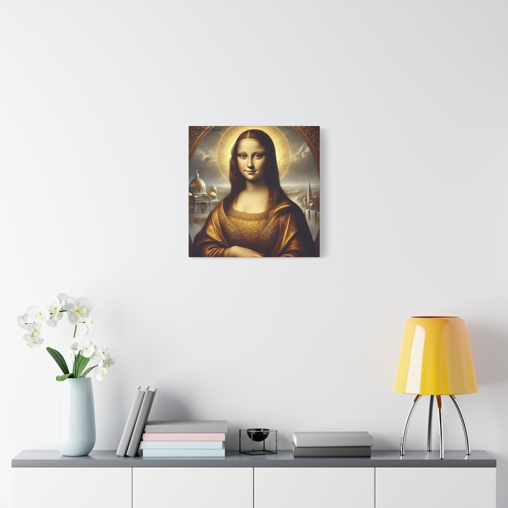 Mona Lisa Matte Canvas Wall Art – Classic Masterpiece Decor