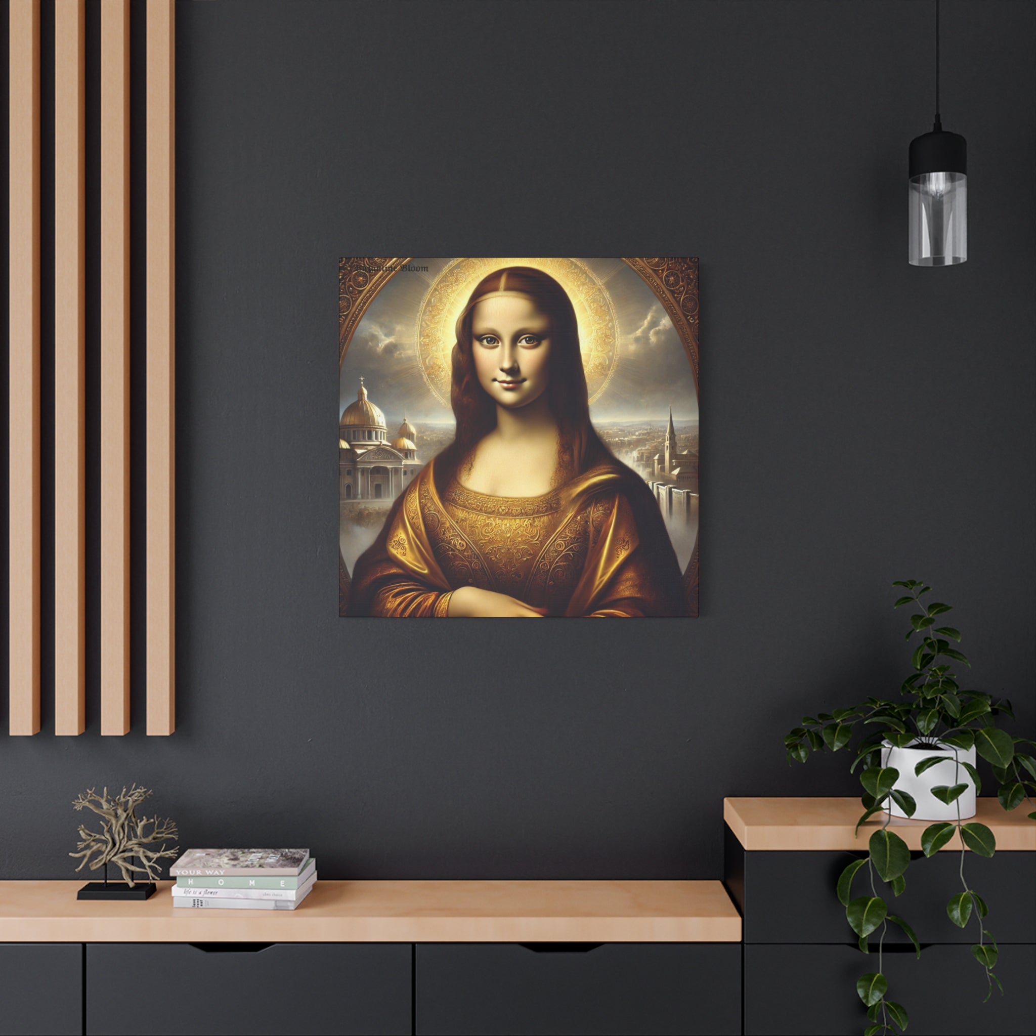 Mona Lisa Matte Canvas Wall Art – Classic Masterpiece Decor