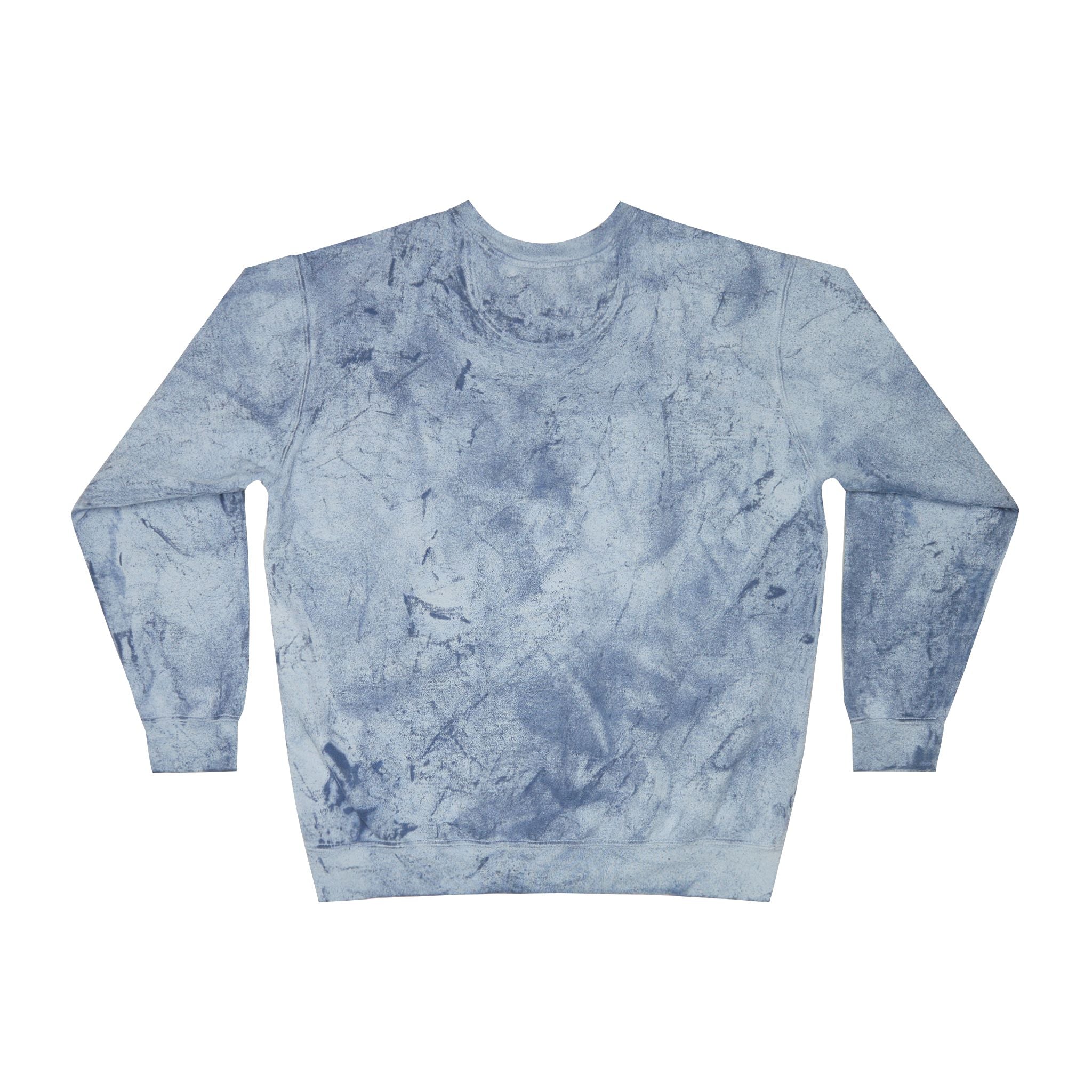 Colorful Saintly Vibes Unisex Crewneck Sweatshirt | Spiritual Art Design