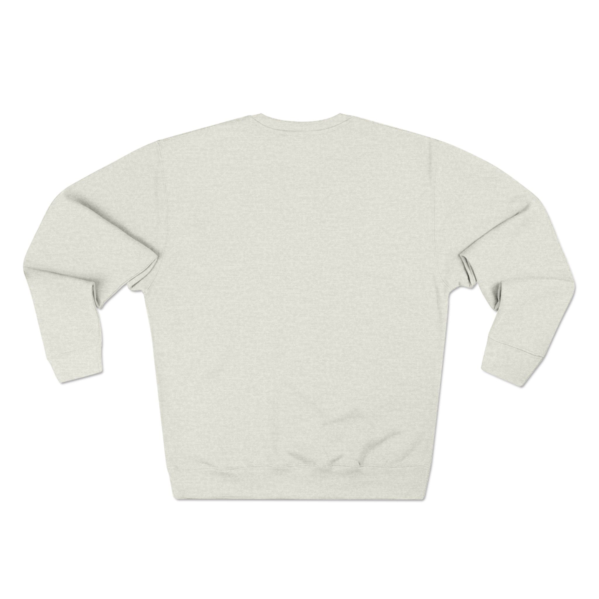 Minimalist Church Design Unisex Crewneck Sweatshirt - Cozy Spiritual Apparel