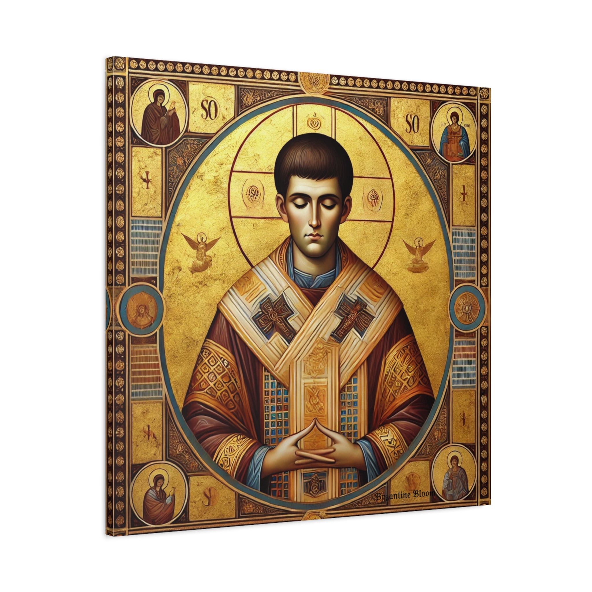 Religious Canvas Wall Art - Iconic Saint Artwork