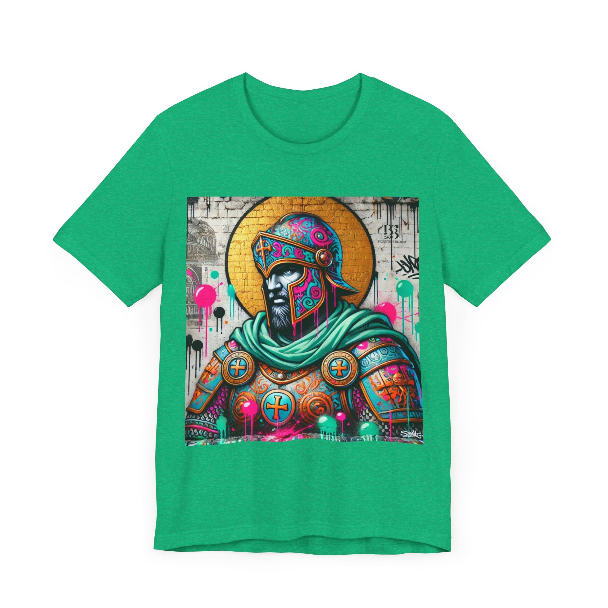 Vibrant Knight Graphic Tee - Unisex Short Sleeve T-Shirt