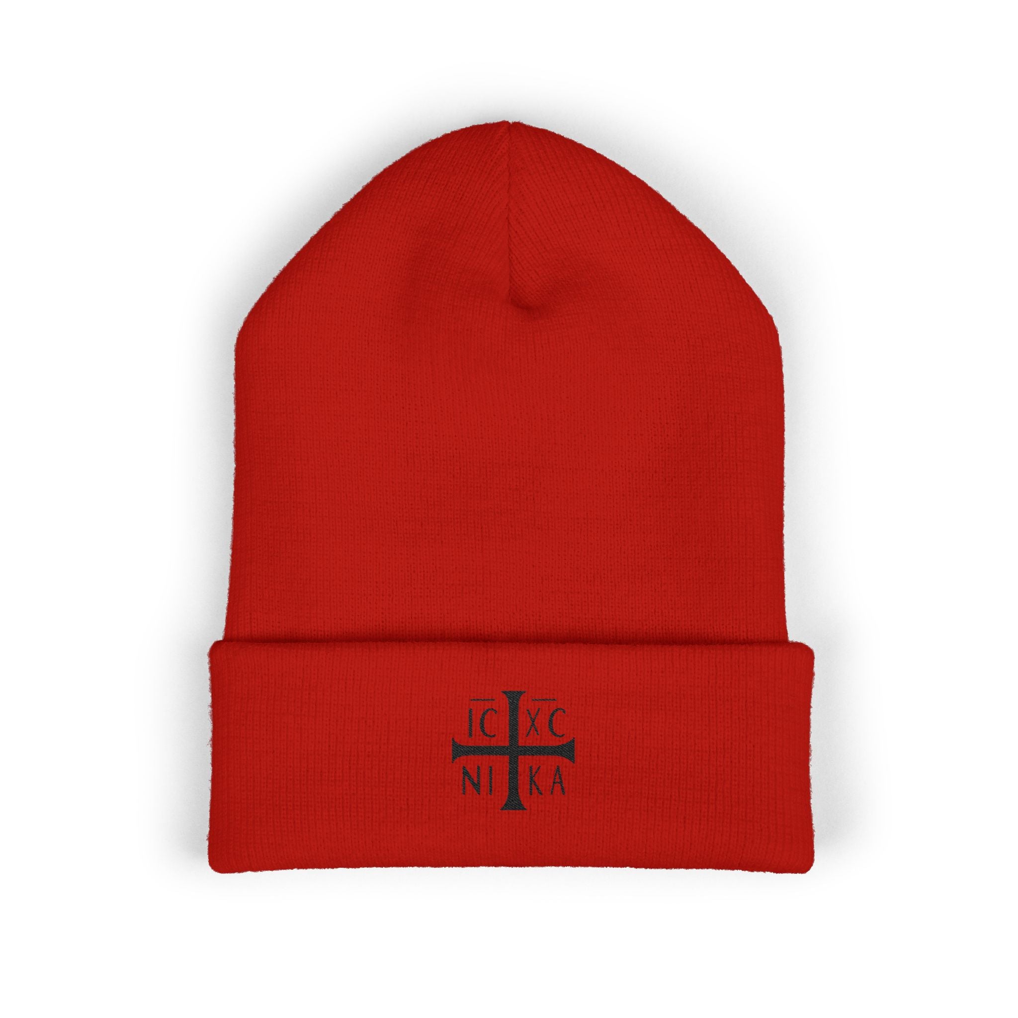 Embroidered IC XC NIKA Beanie
