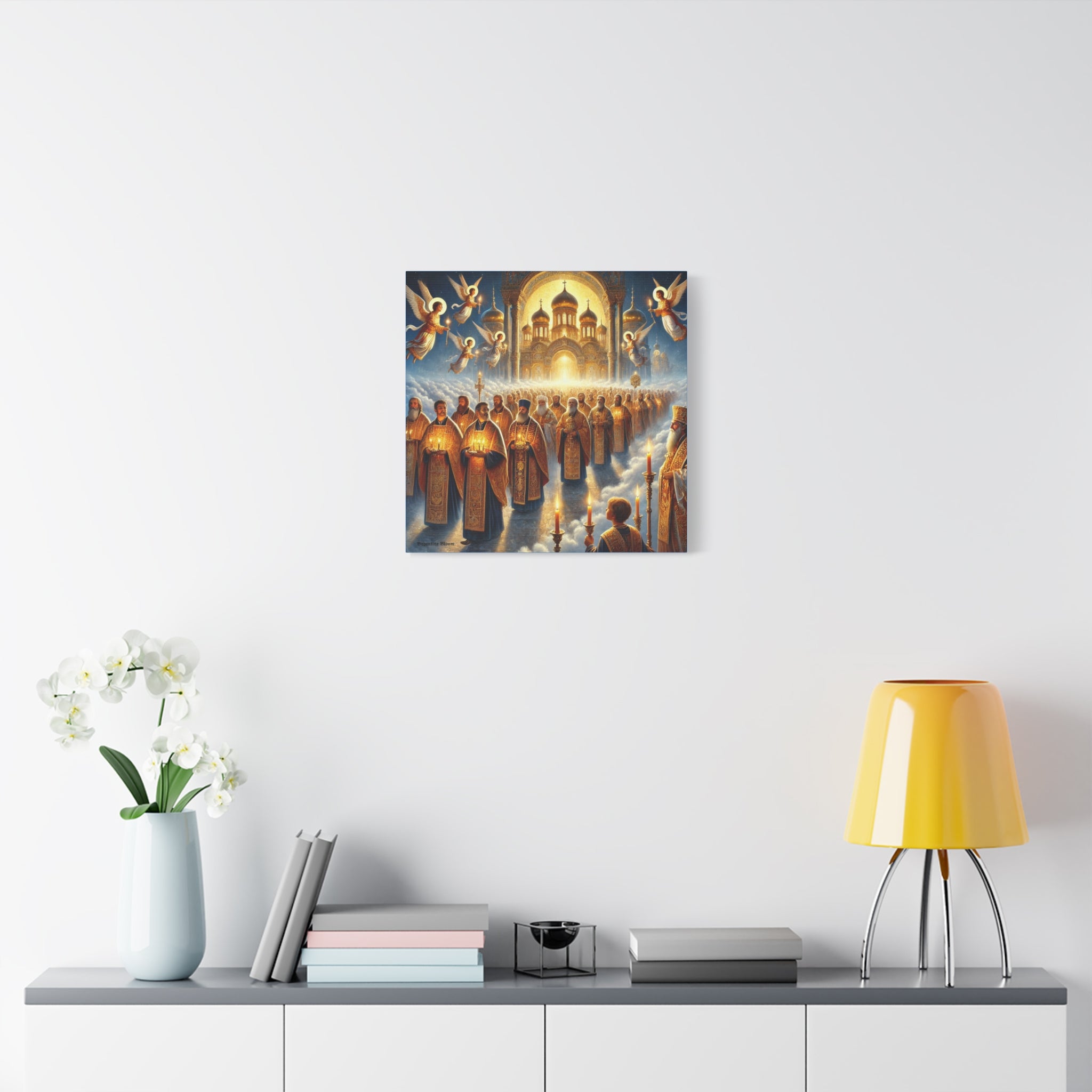 Spiritual Art Canvas Print - Orthodox Ceremony Scene