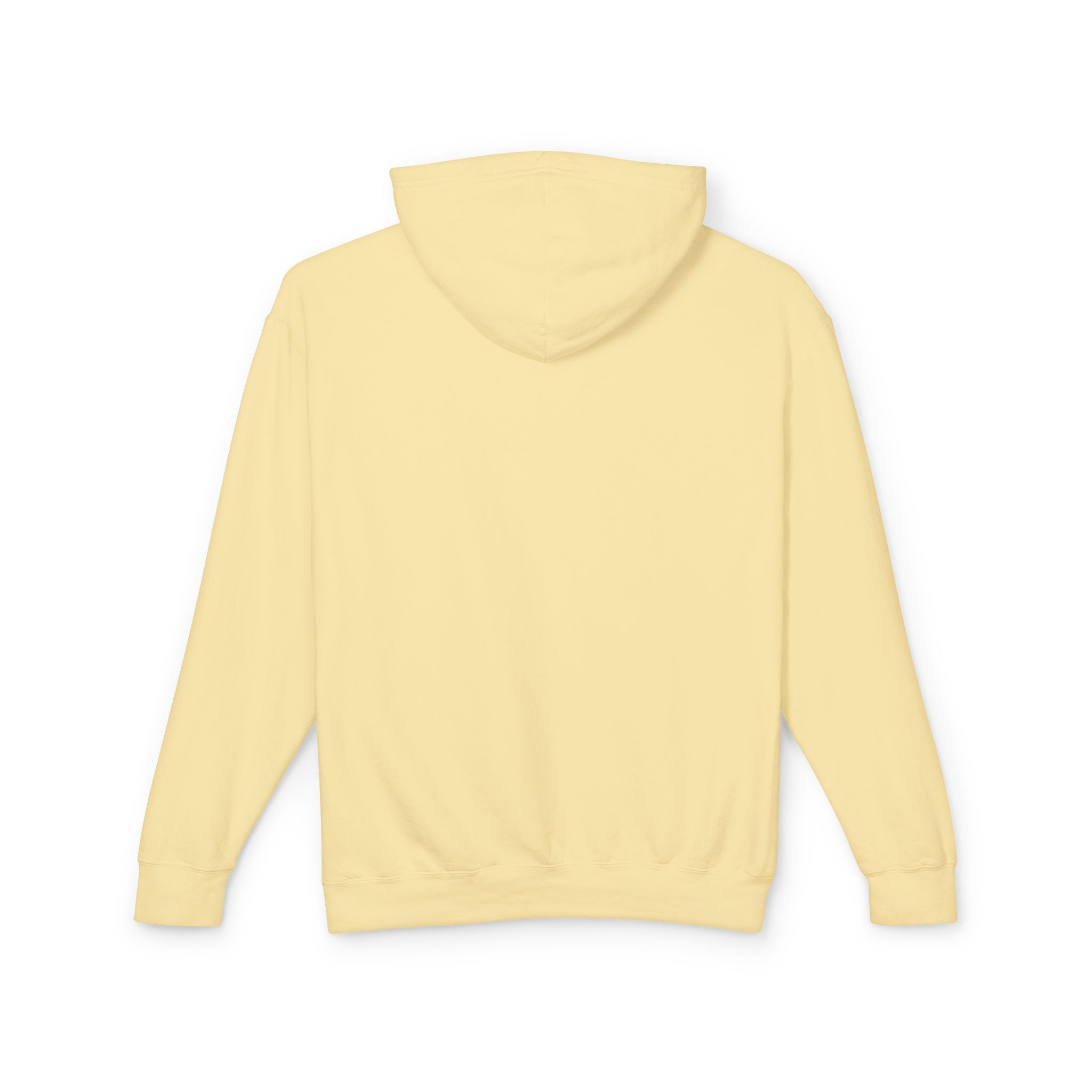 Unisex Lightweight Hooded Sweatshirt with Inspirational Design