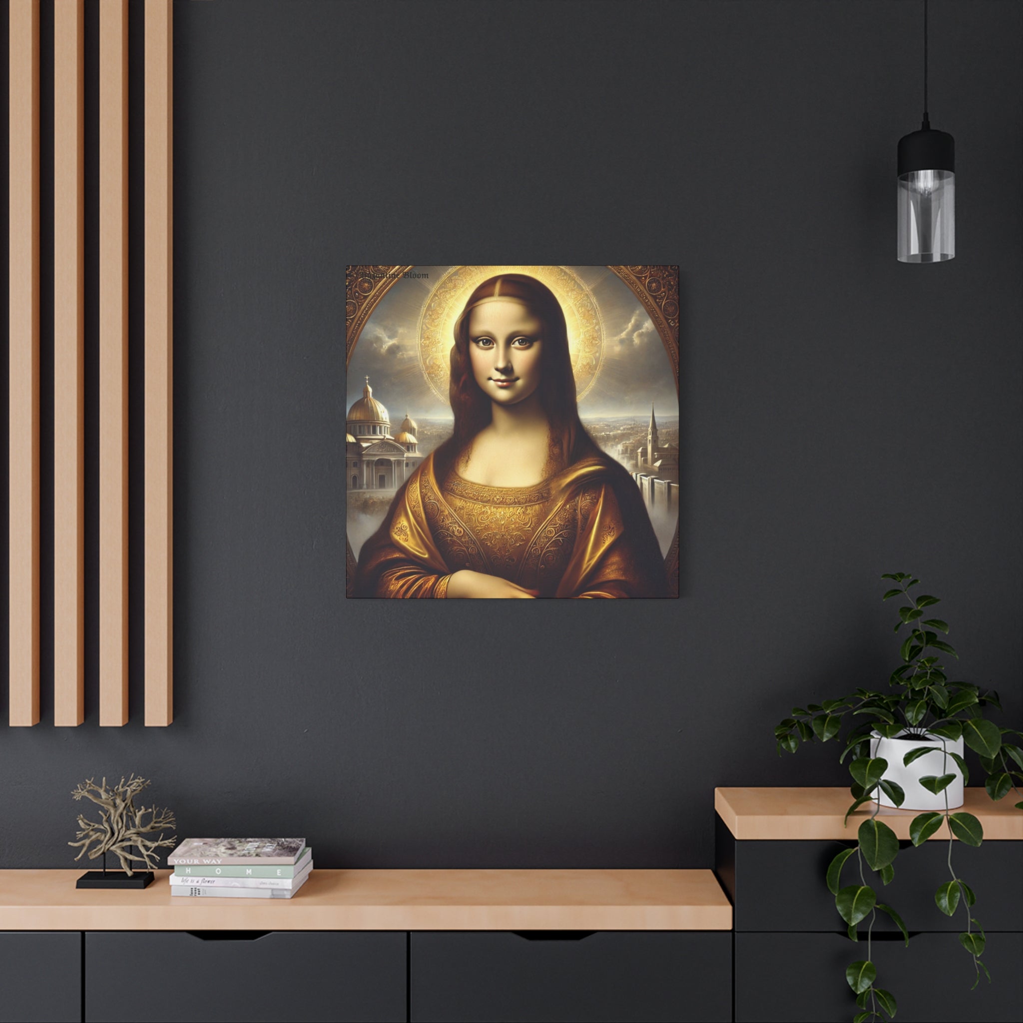 Mona Lisa Matte Canvas Wall Art – Classic Masterpiece Decor
