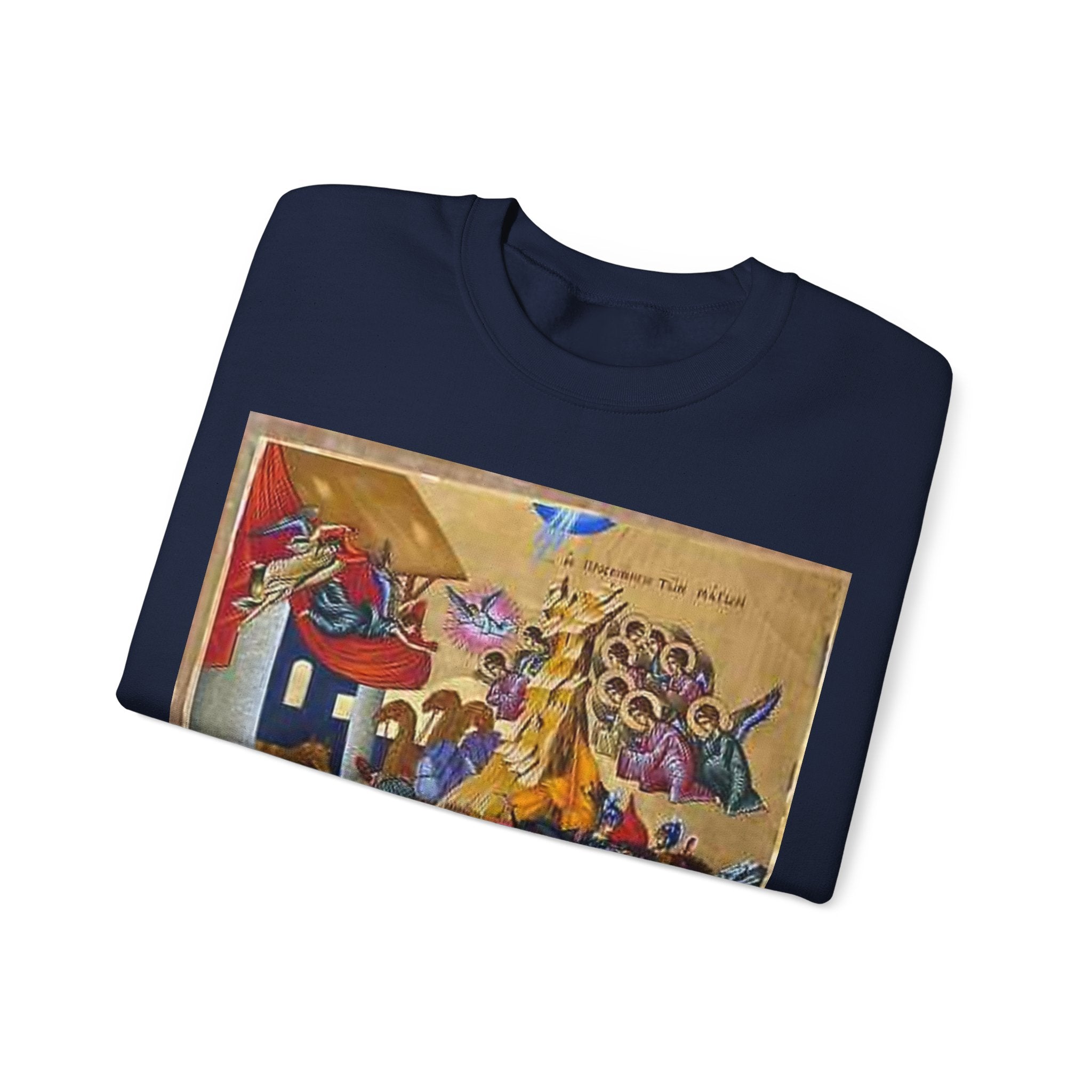 Artistic Crewneck Sweatshirt - Celebrating Heritage & Creativity