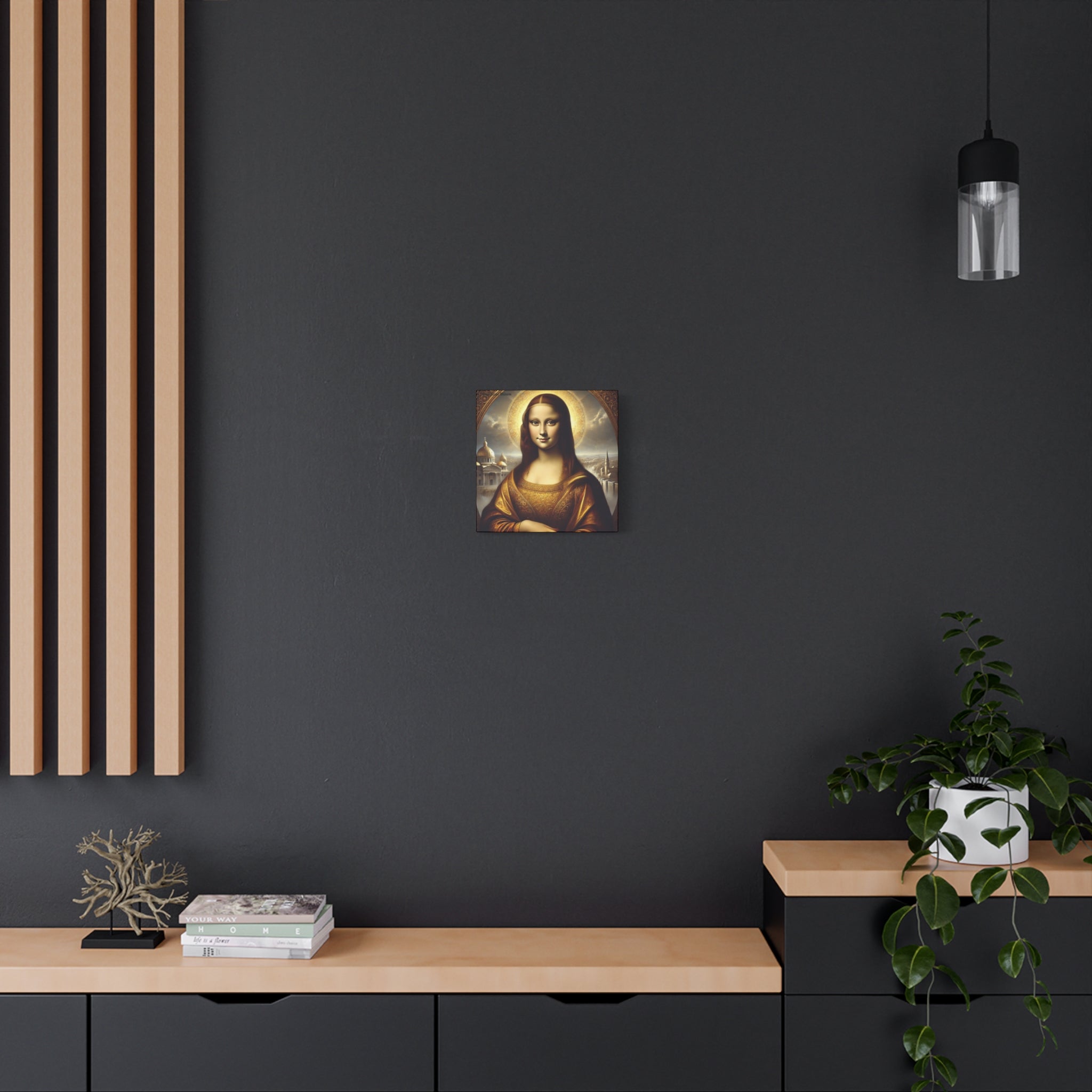 Mona Lisa Matte Canvas Wall Art – Classic Masterpiece Decor