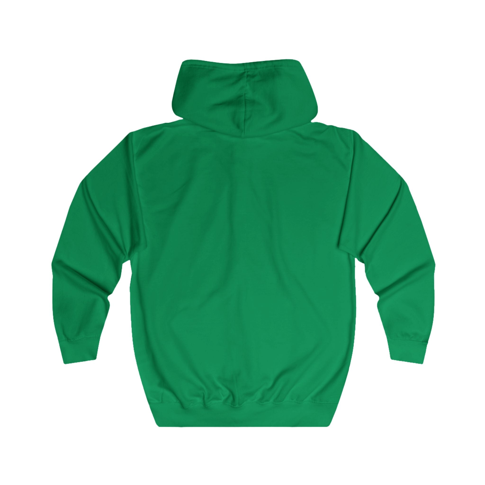 Stylish Unisex Full Zip Hoodie with Inspirational Design