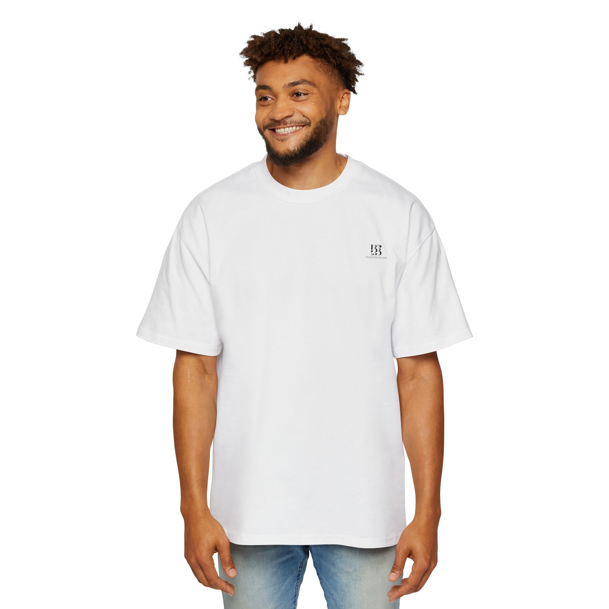 Colorful Angel Graphic Oversized Tee for Men - Spiritual Streetwear