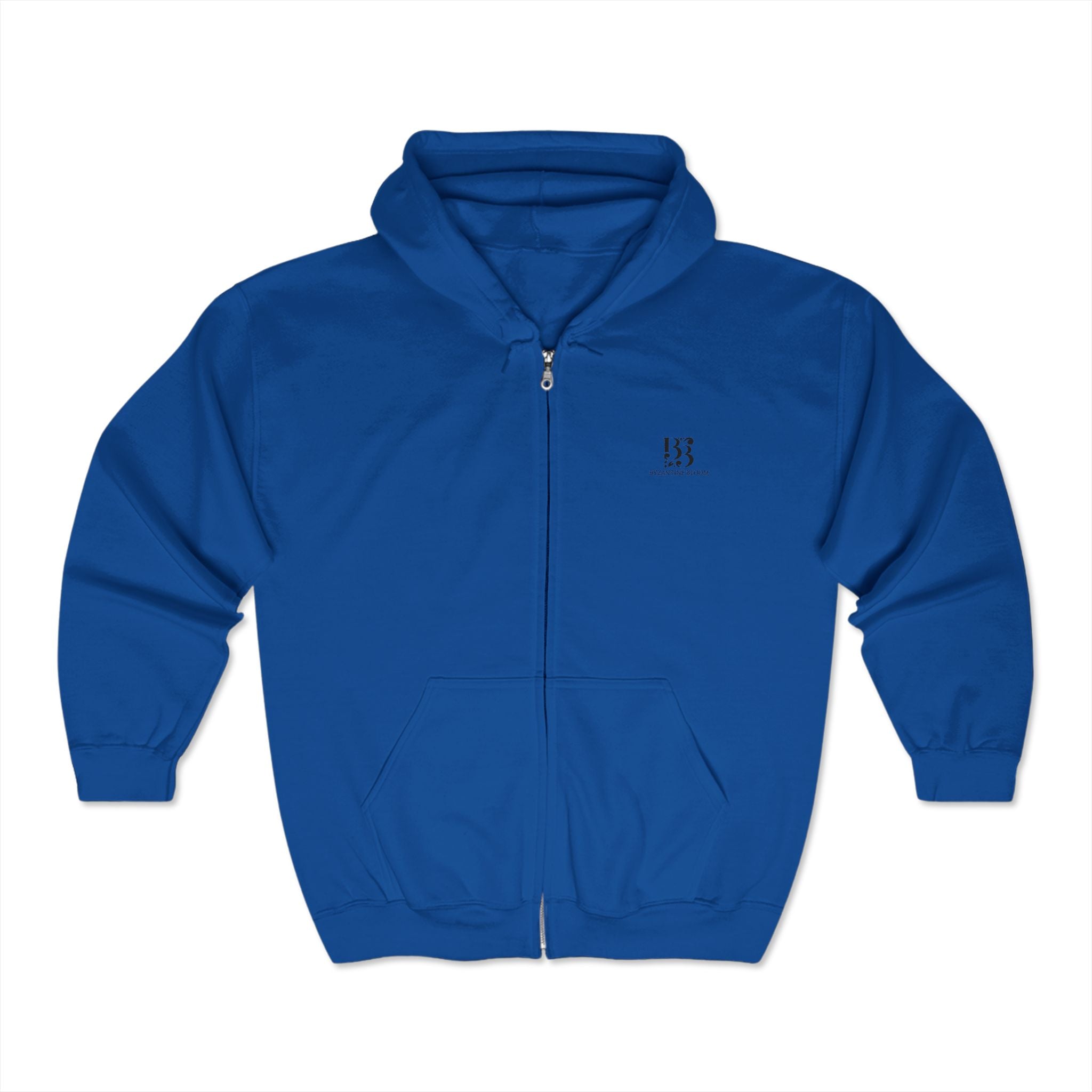 Vibrant Spirituality Full Zip Hoodie for Comfort & Style