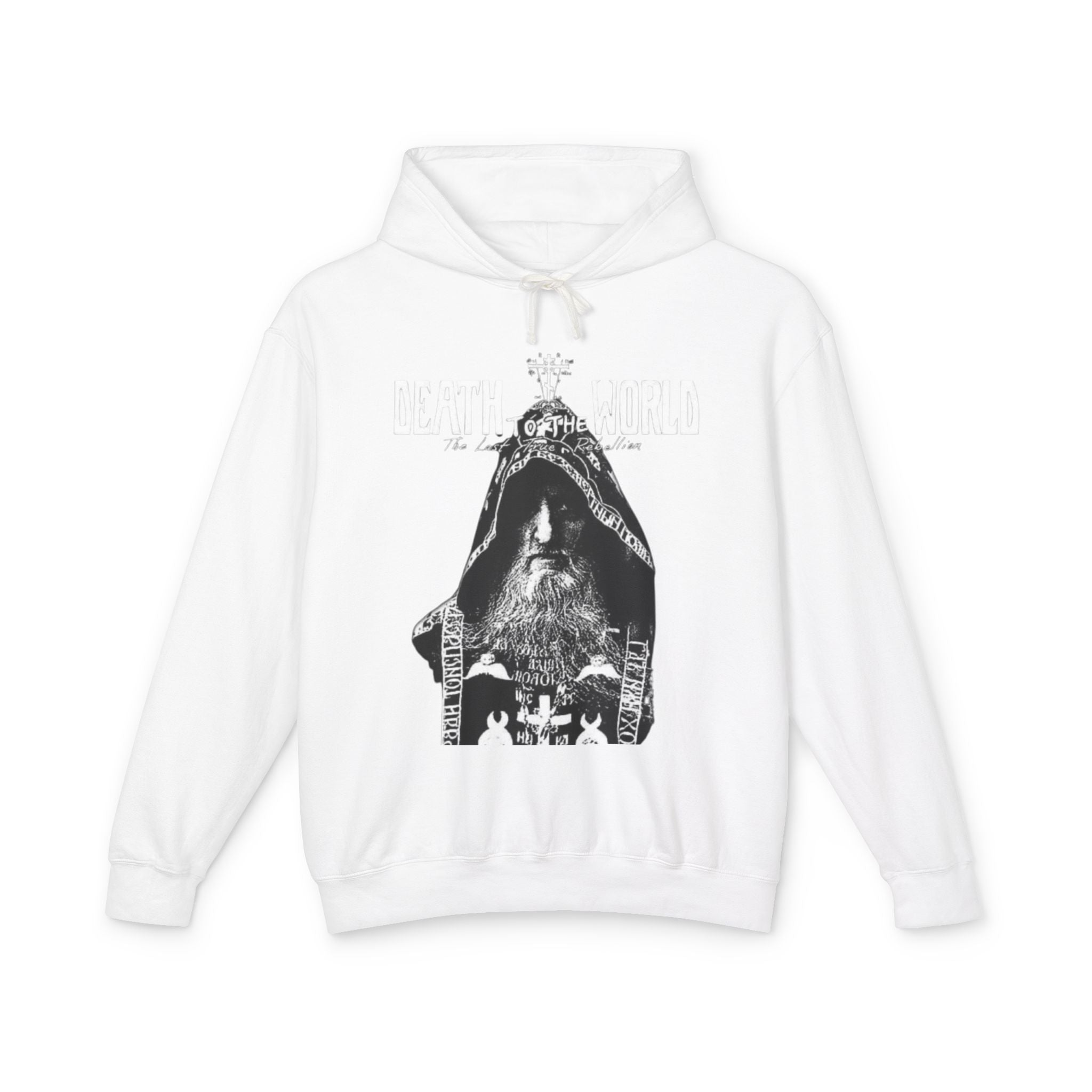 Death of the World Unisex Lightweight Hooded Sweatshirt