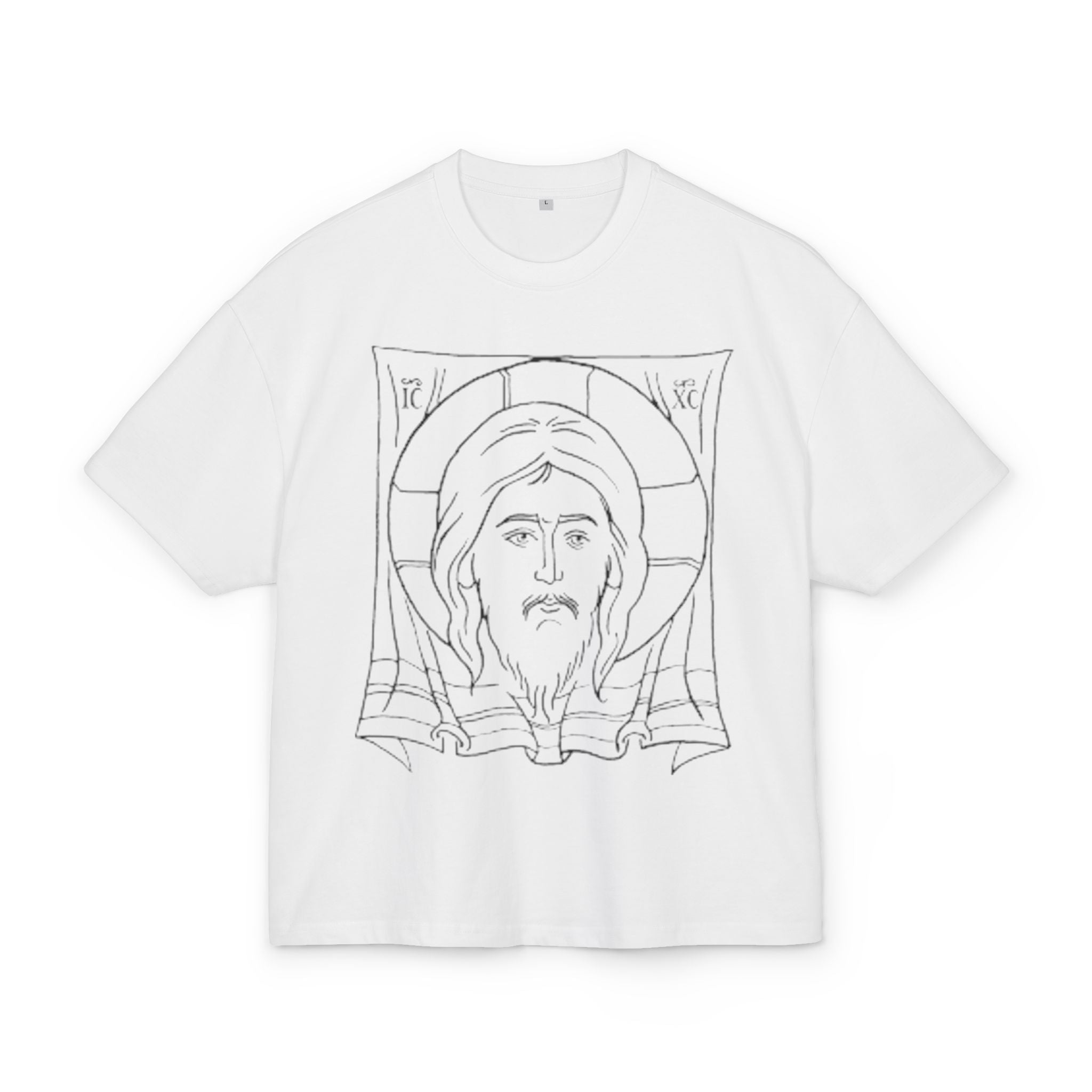 Outline- Unisex Ultra Heavy Cotton Box Tee
