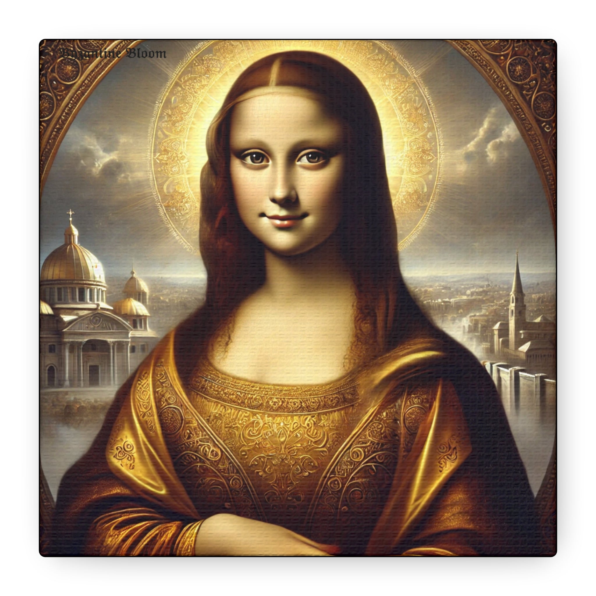 Mona Lisa Matte Canvas Wall Art – Classic Masterpiece Decor