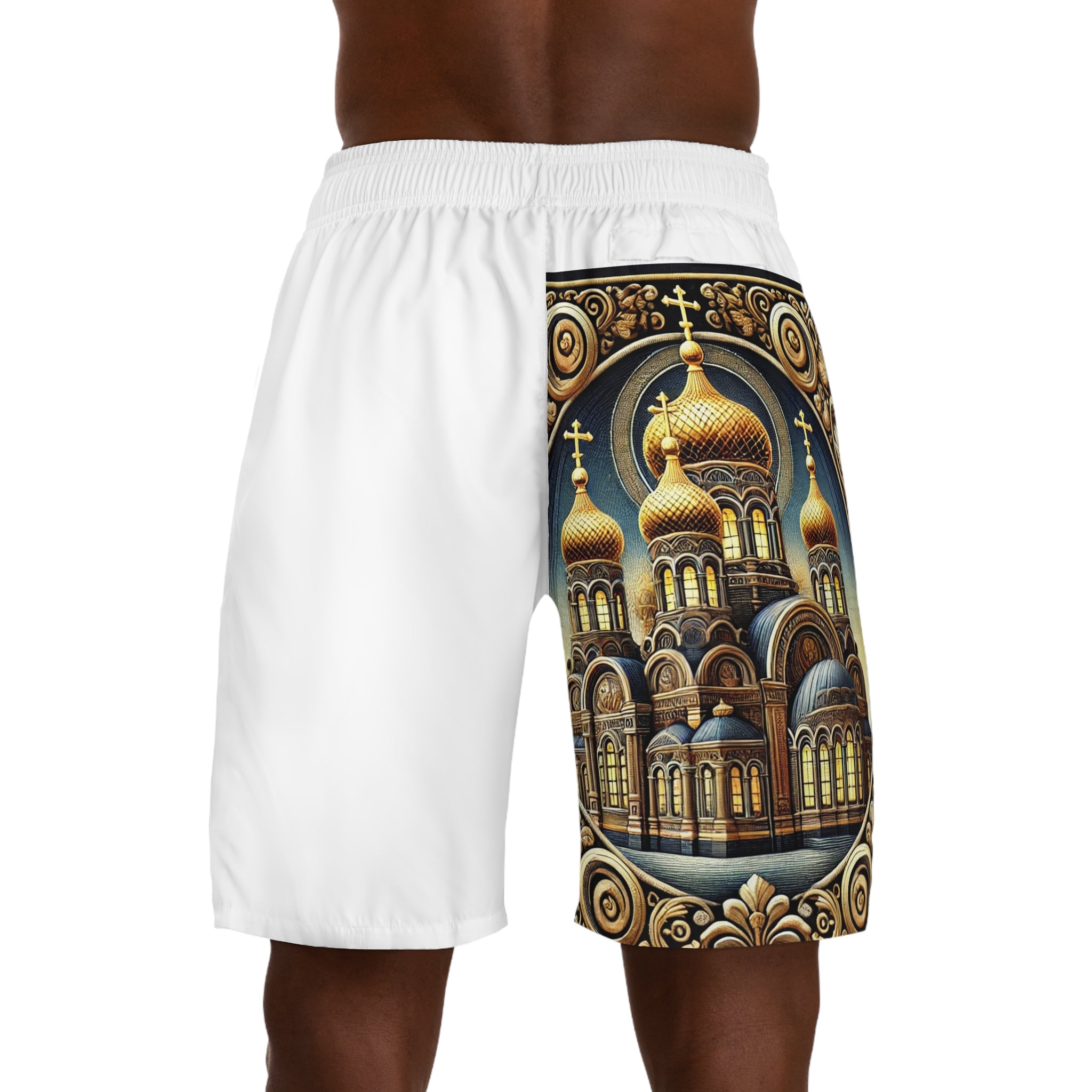 Men's Jogger Shorts (AOP)
